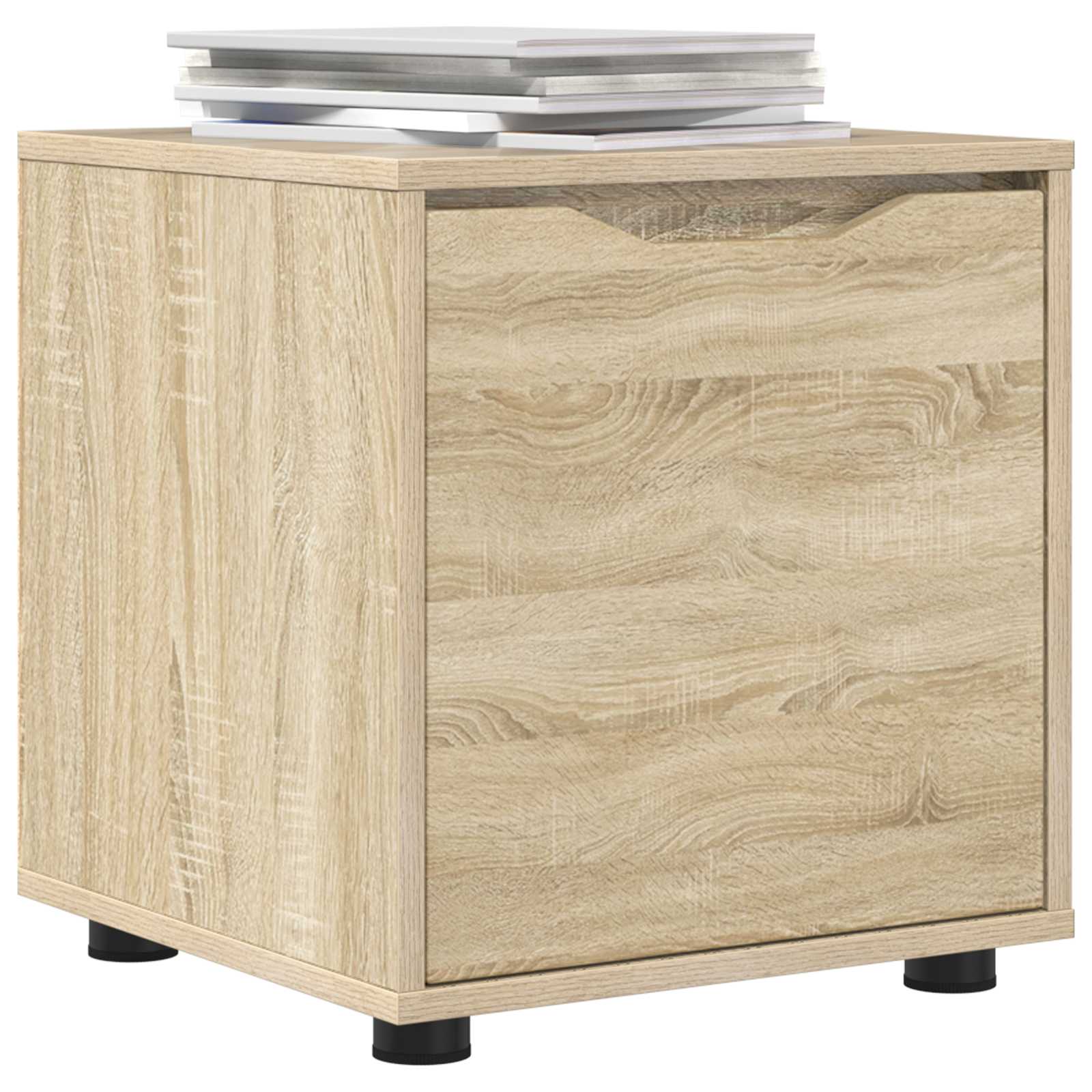 Badezimmerschrank 40,5 x 40 x 44 cm Holzwerkstoff Sonoma-Eiche