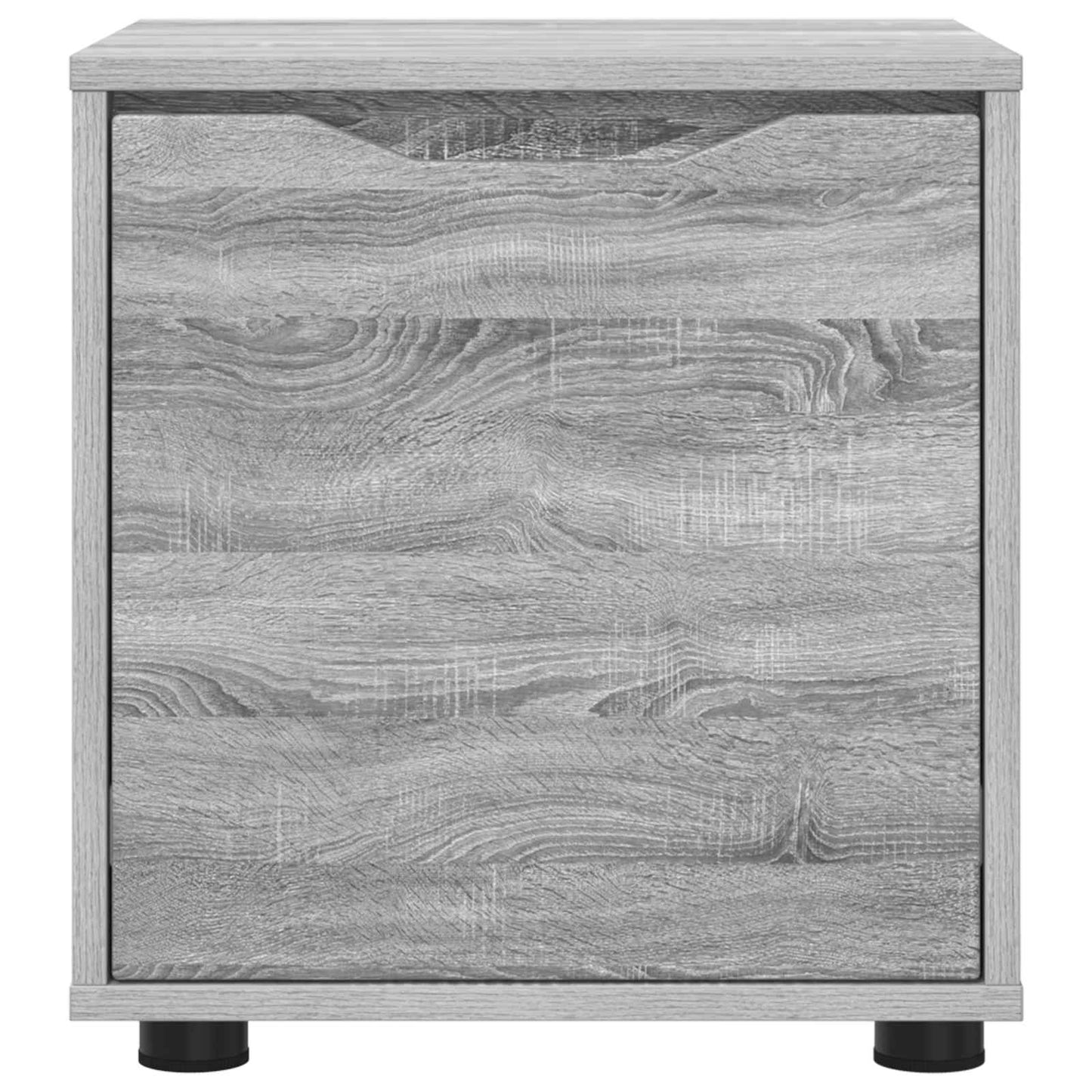 Badezimmerschrank 40,5 x 40 x 44 cm Holzwerkstoff Graues Sonoma