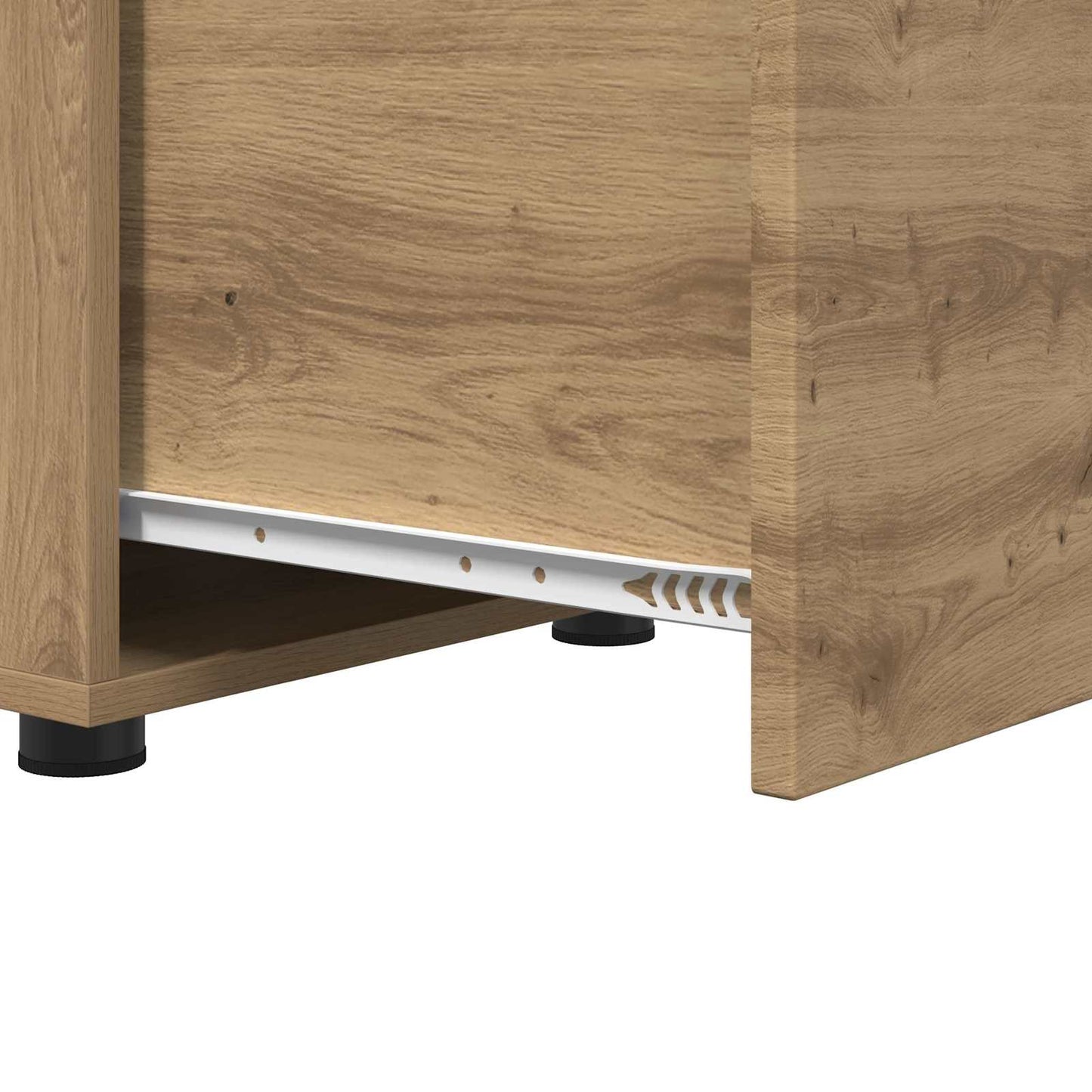 Badezimmerschrank 40,5 x 40 x 44 cm Holzwerkstoff Artisan-Eiche