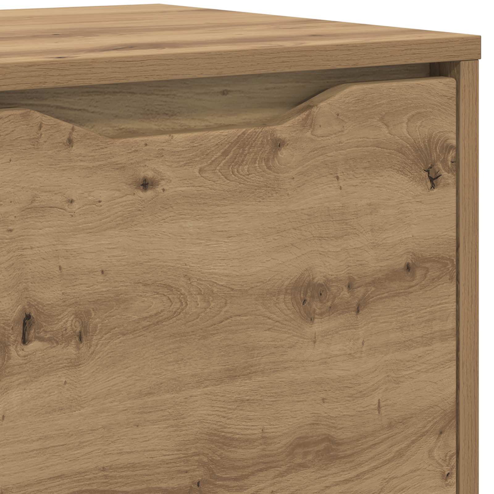 Badezimmerschrank 40,5 x 40 x 44 cm Holzwerkstoff Artisan-Eiche