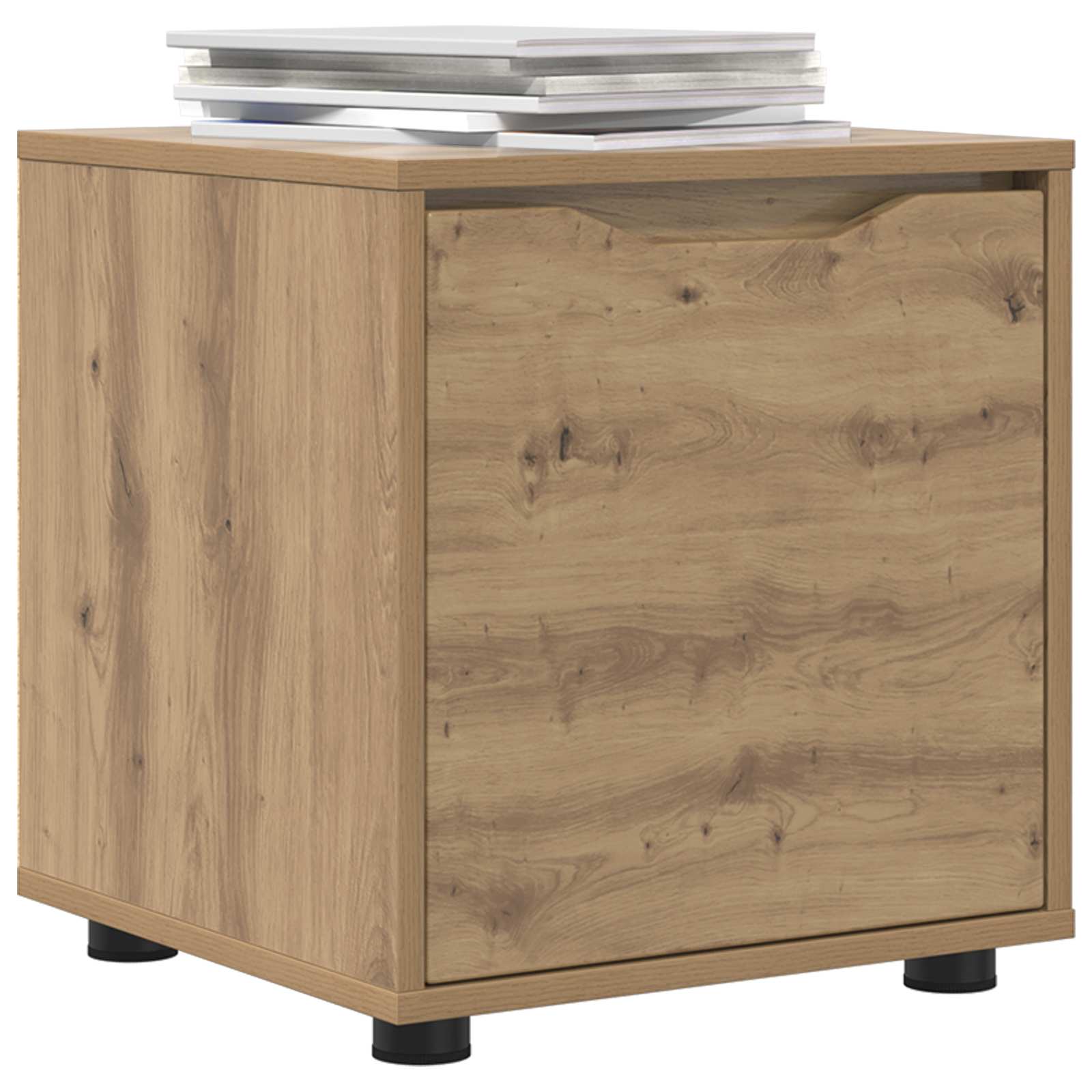 Badezimmerschrank 40,5 x 40 x 44 cm Holzwerkstoff Artisan-Eiche