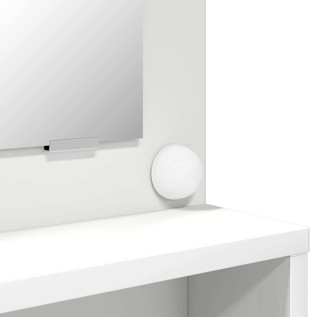 Schlafzimmer-Frisiertische Weiß 80 x 39,6 x 135 cm