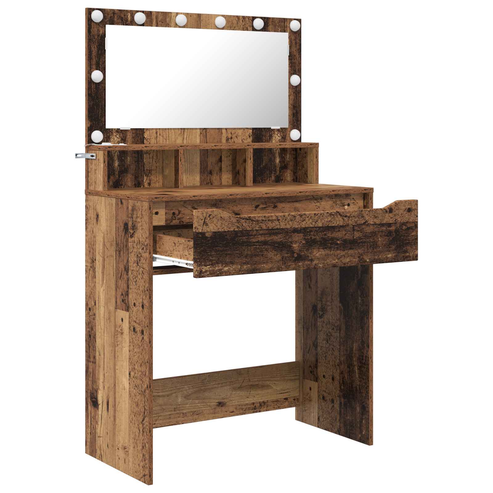 Schlafzimmer-Frisiertische Altholz 80 x 39,6 x 135 cm