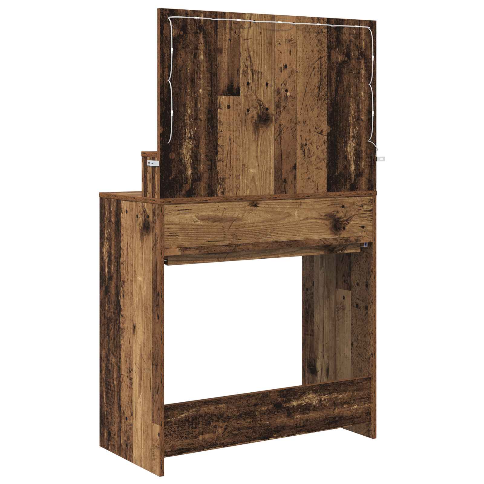 Schlafzimmer-Frisiertische Altholz 80 x 39,6 x 135 cm