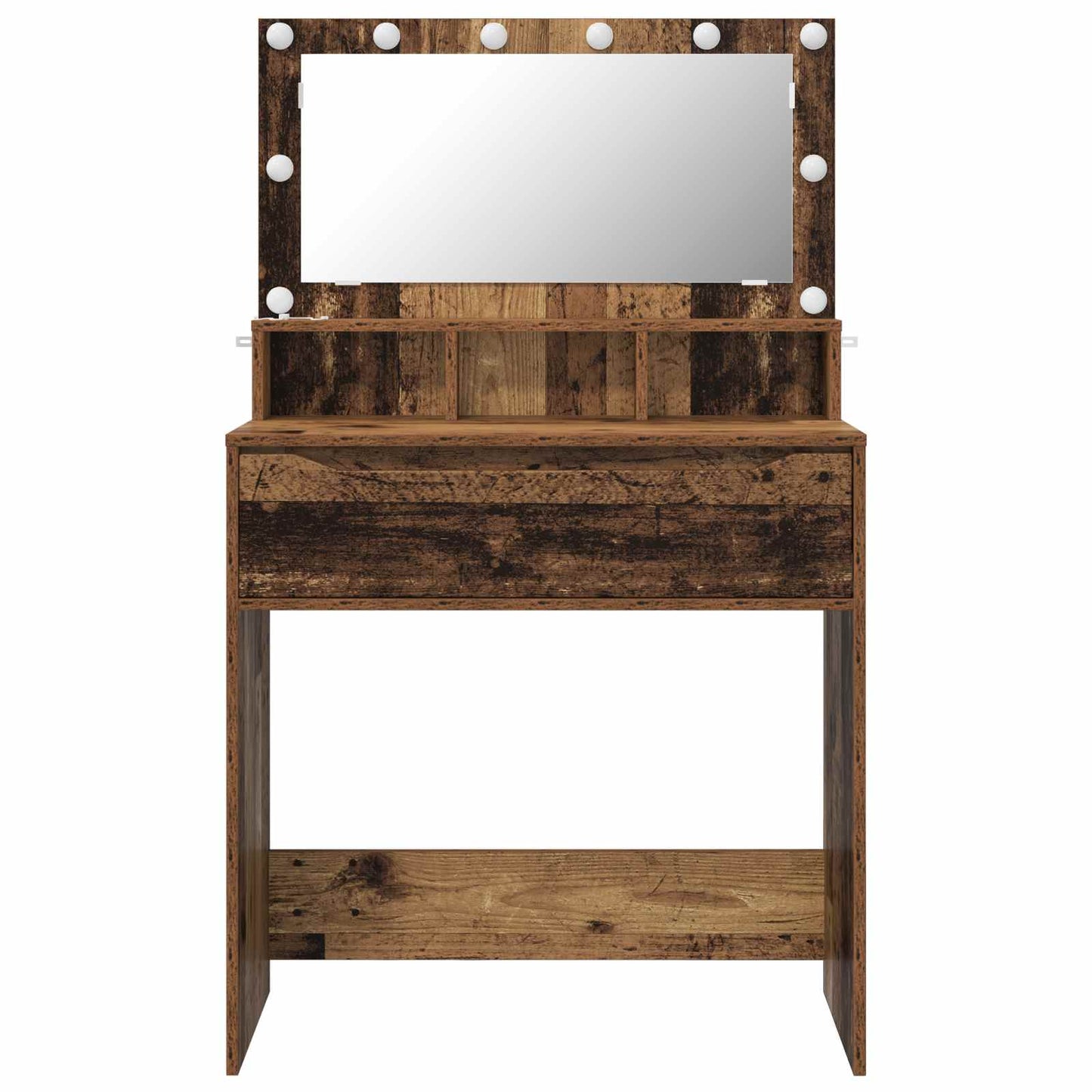 Schlafzimmer-Frisiertische Altholz 80 x 39,6 x 135 cm