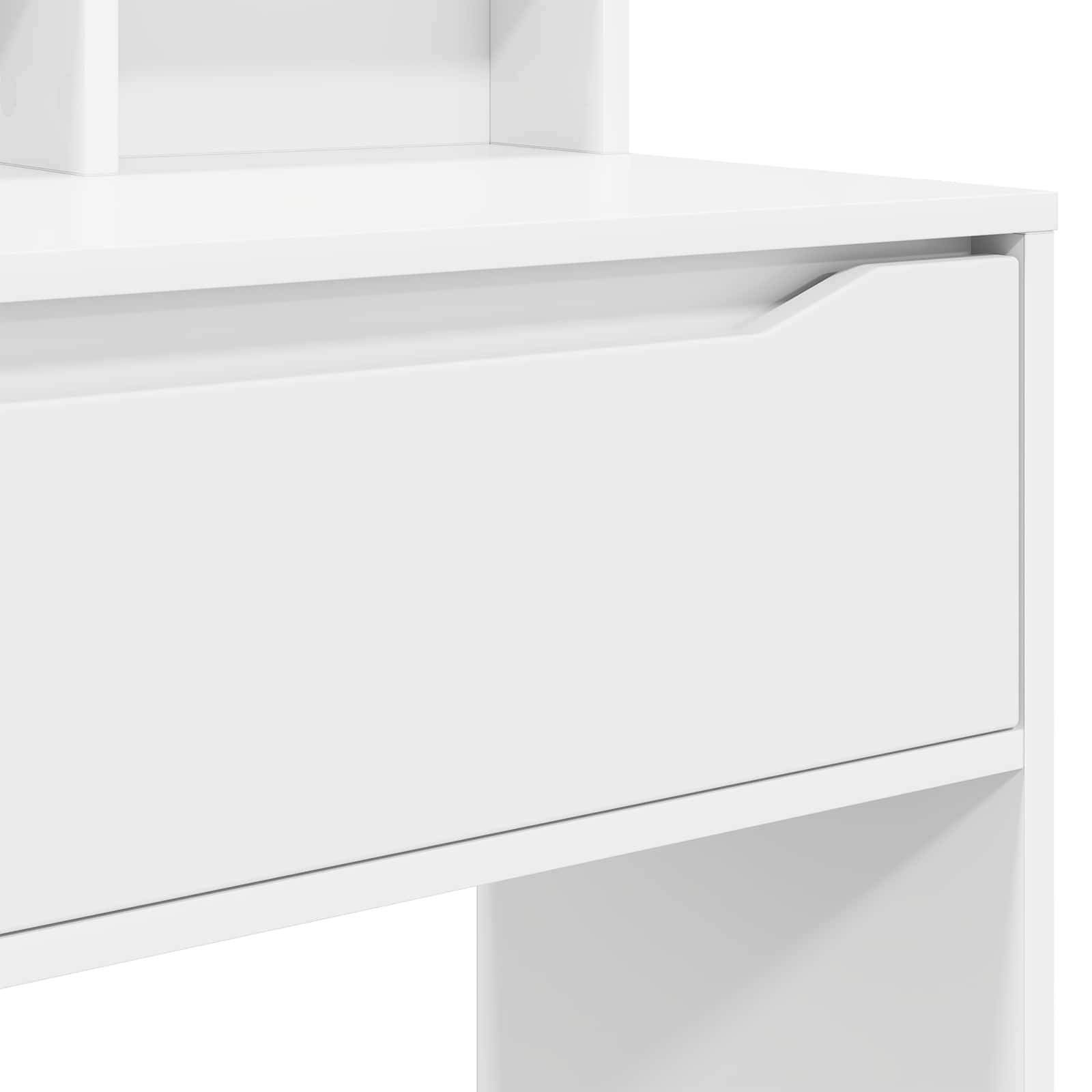 Schlafzimmer-Frisiertische Weiß 80 x 39,6 x 135 cm