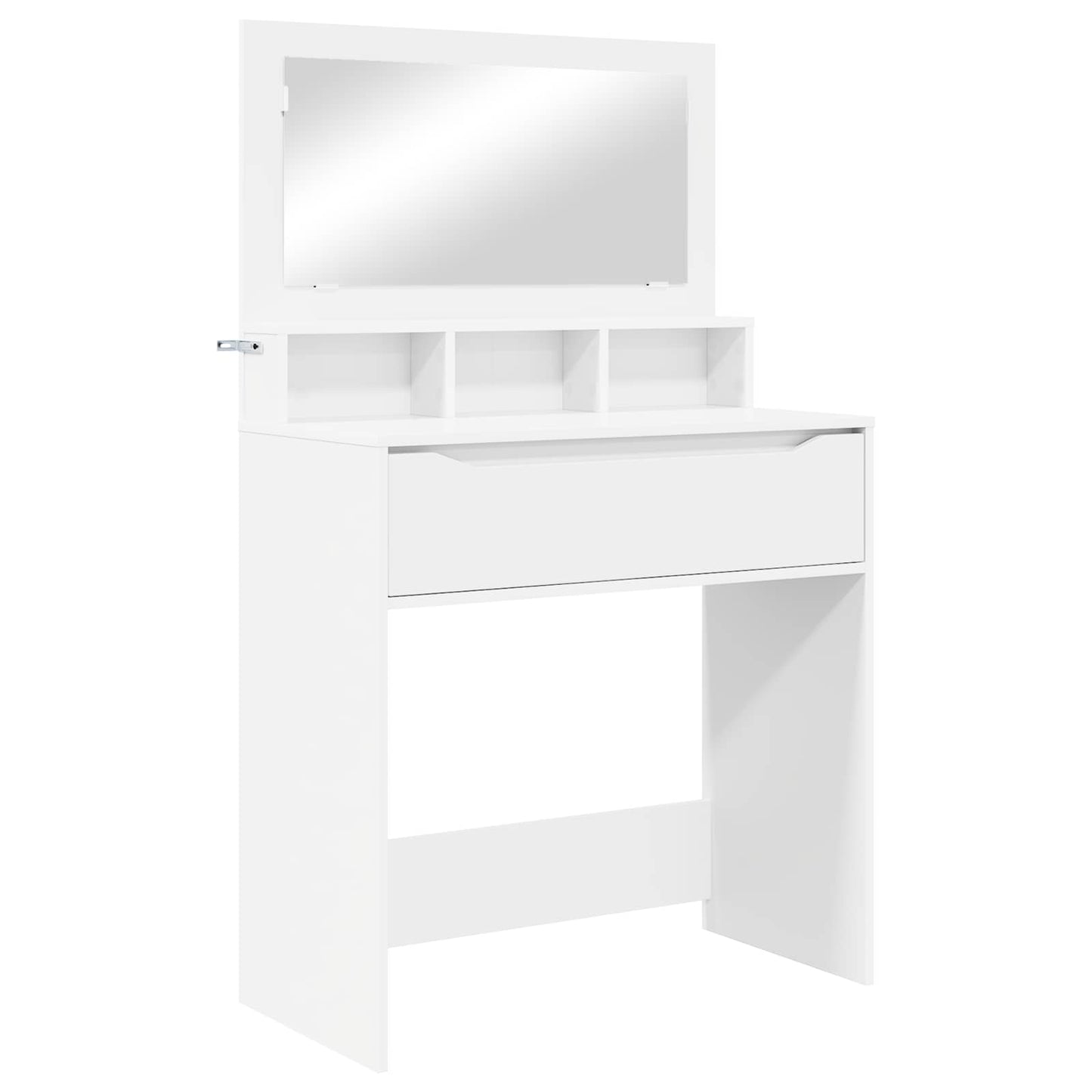 Schlafzimmer-Frisiertische Weiß 80 x 39,6 x 135 cm