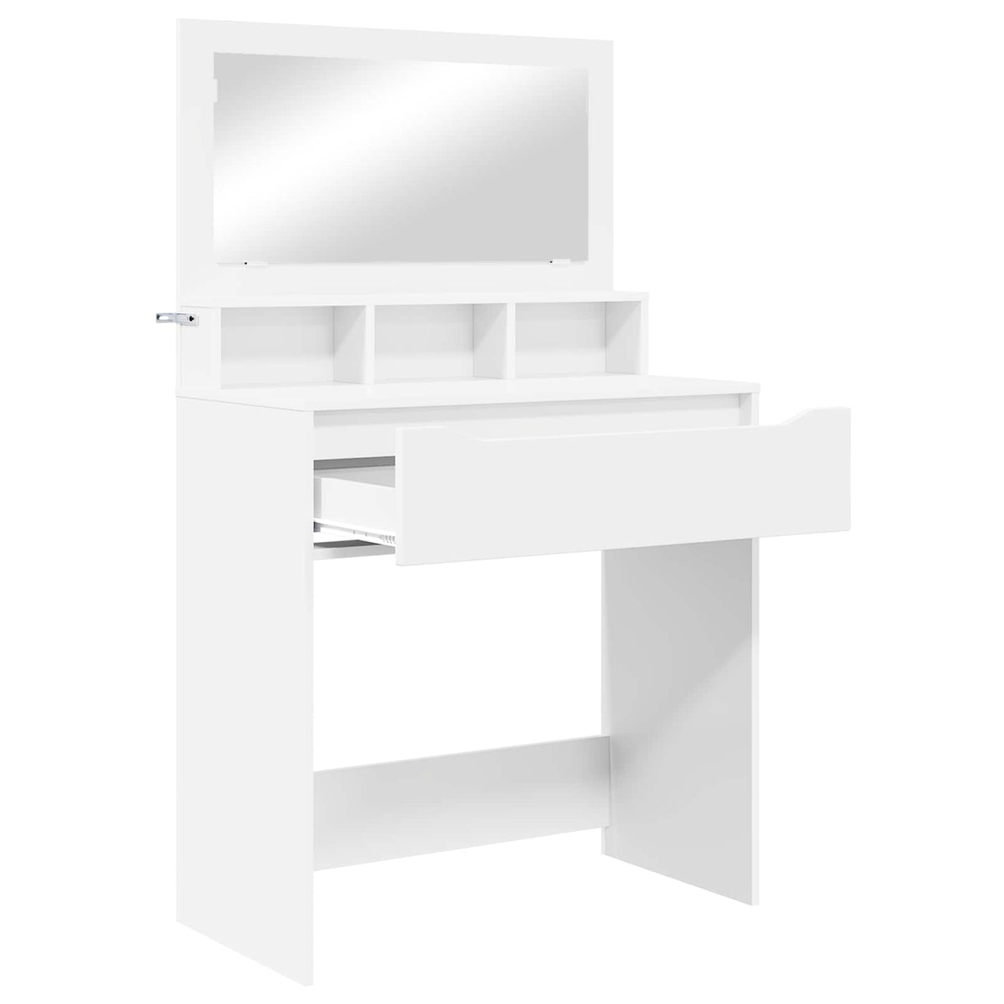 Schlafzimmer-Frisiertische Weiß 80 x 39,6 x 135 cm