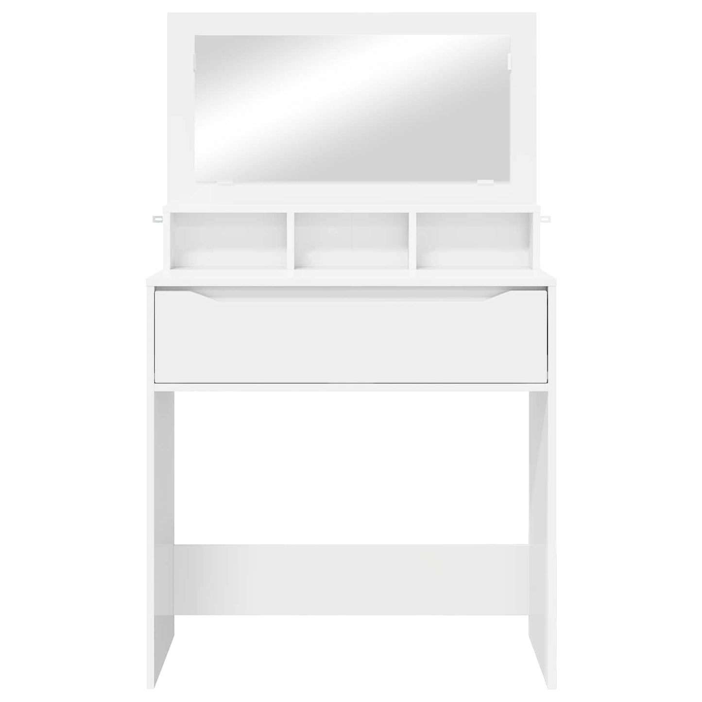 Schlafzimmer-Frisiertische Weiß 80 x 39,6 x 135 cm