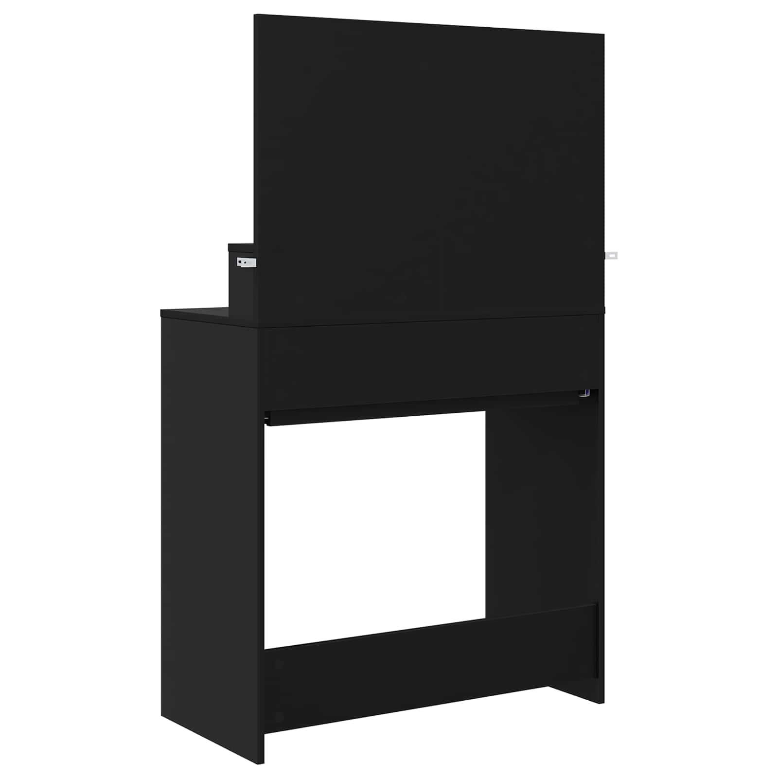 Schlafzimmer-Frisiertische Schwarz 80 x 39,6 x 135 cm