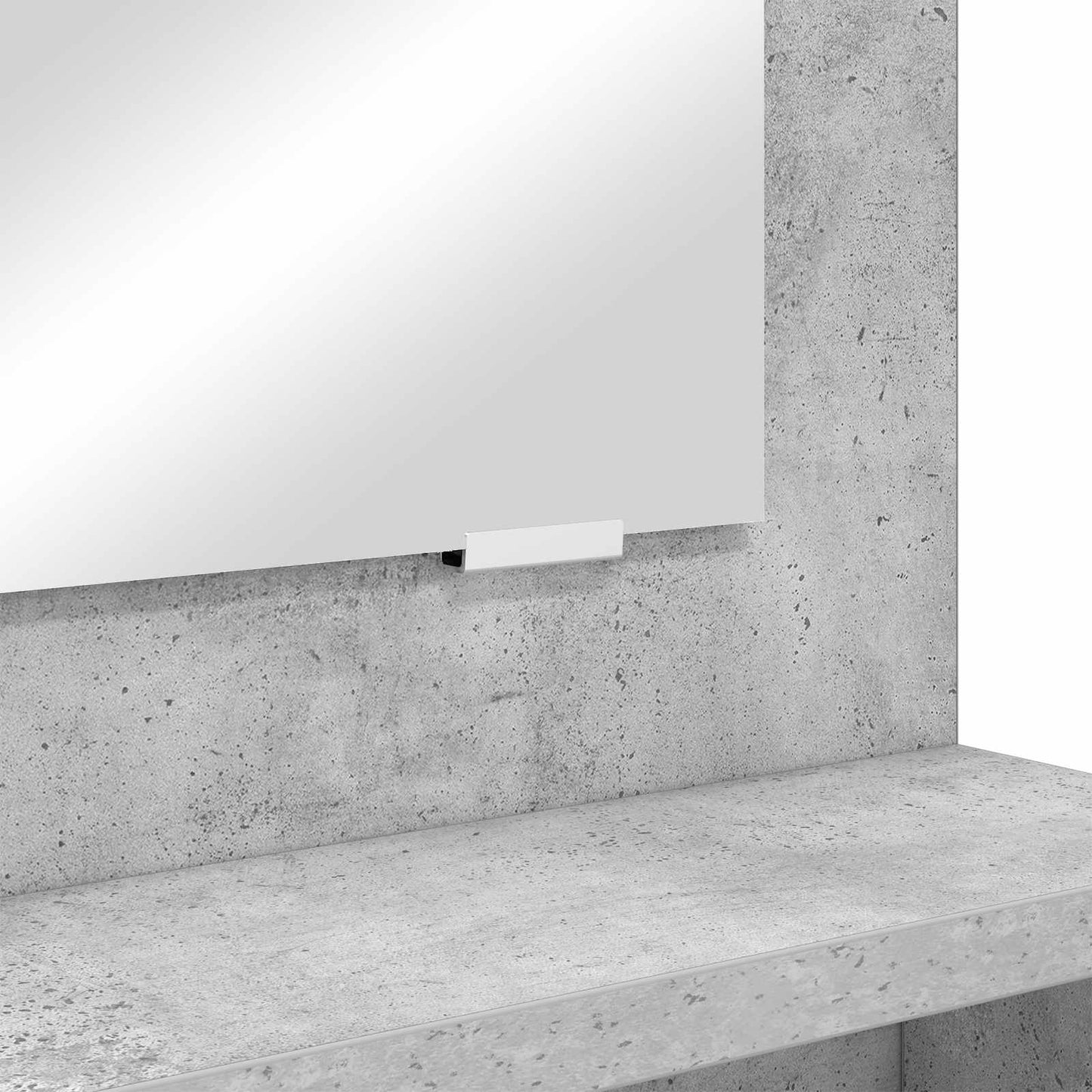 Schlafzimmer-Frisiertische Beton Grau 80 x 39,6 x 135 cm