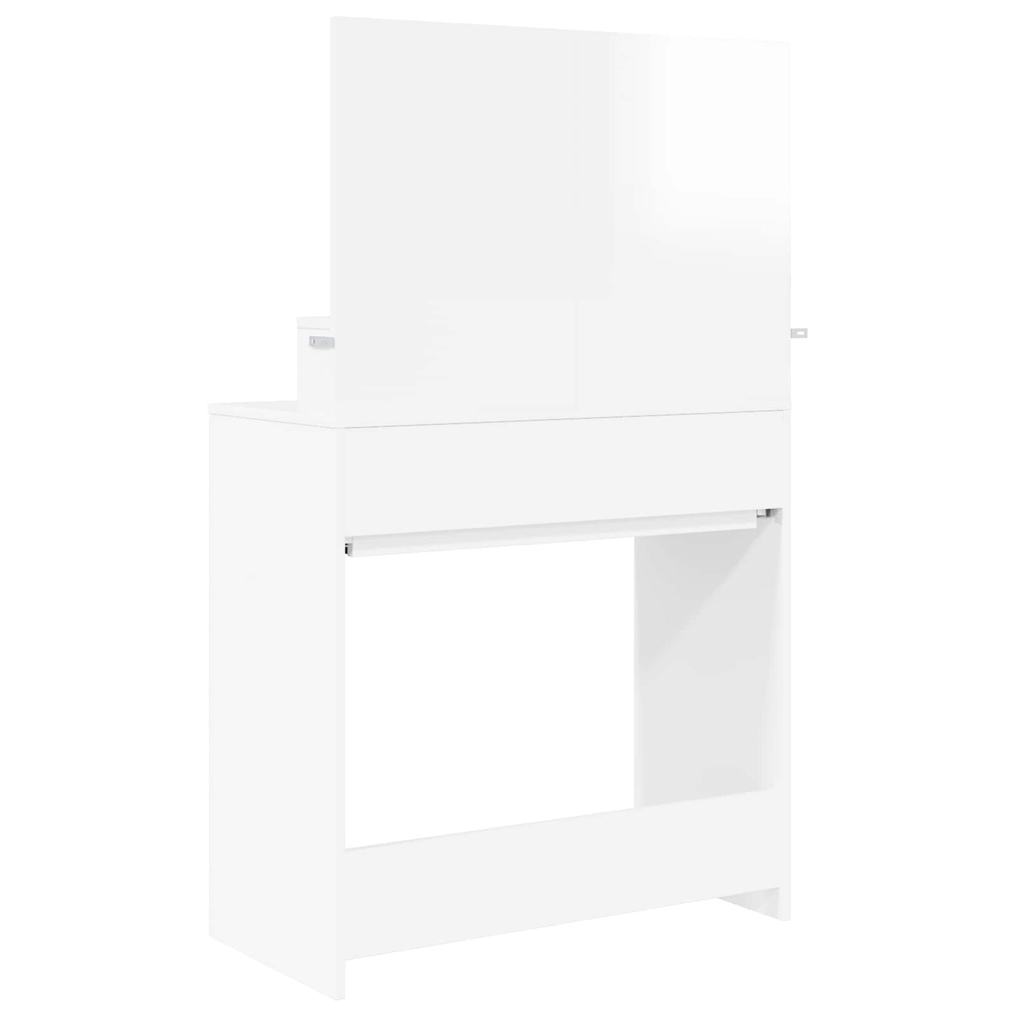 Schlafzimmer-Frisiertische Hochglanz Weiß 80 x 39,6 x 135 cm