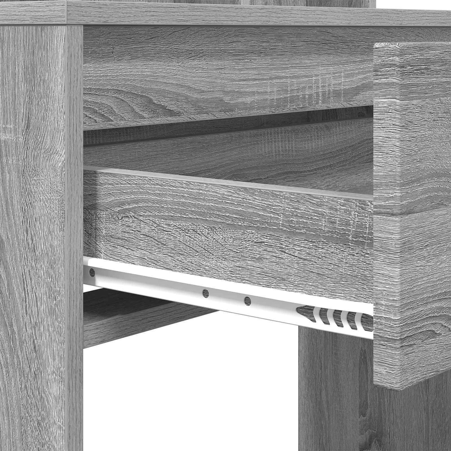 Schlafzimmer-Frisiertische Graues Sonoma 80 x 39,6 x 135 cm