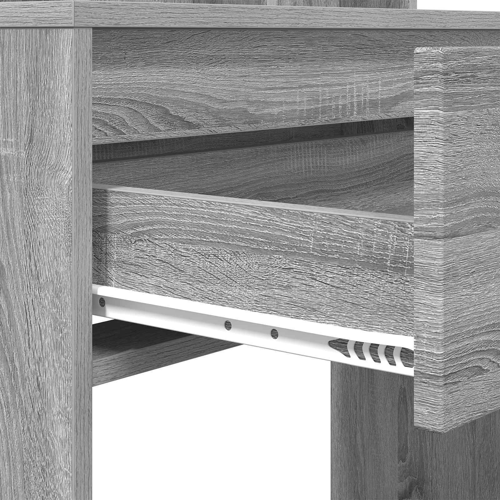 Schlafzimmer-Frisiertische Graues Sonoma 80 x 39,6 x 135 cm