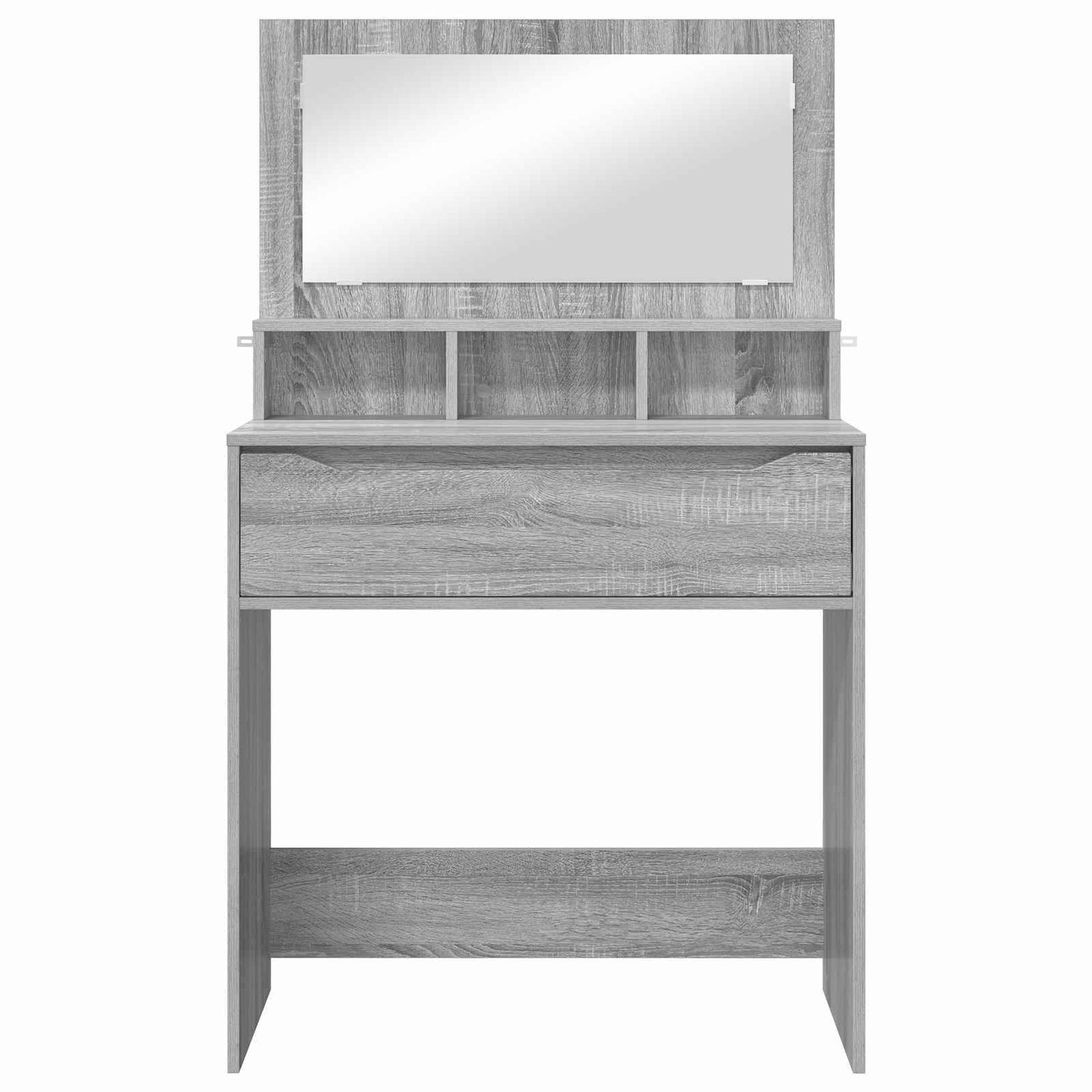 Schlafzimmer-Frisiertische Graues Sonoma 80 x 39,6 x 135 cm