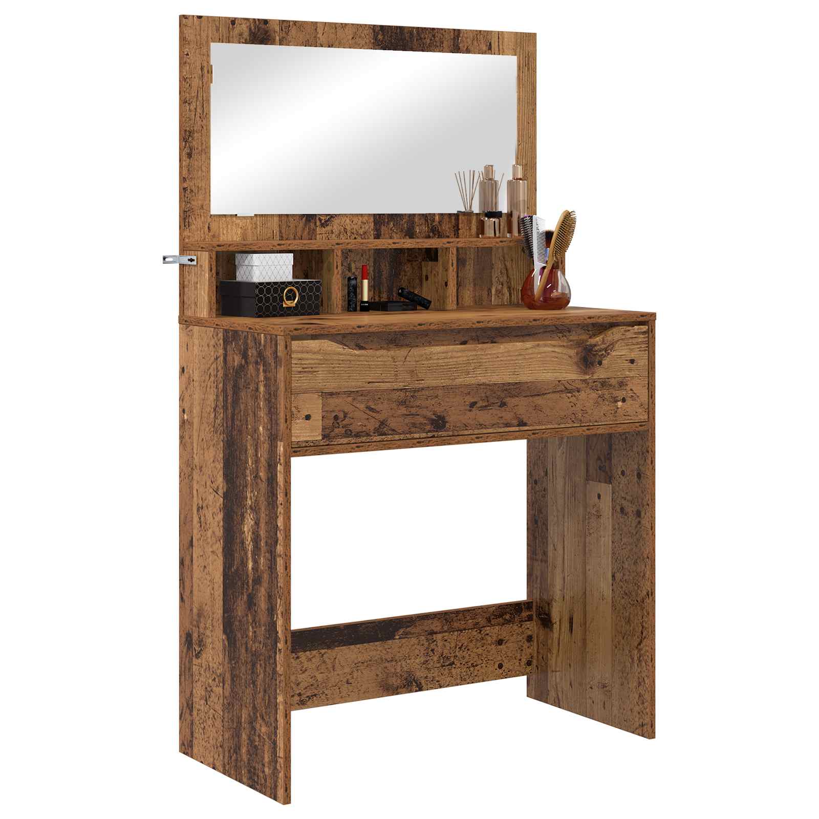 Schlafzimmer-Frisiertische Altholz 80 x 39,6 x 135 cm