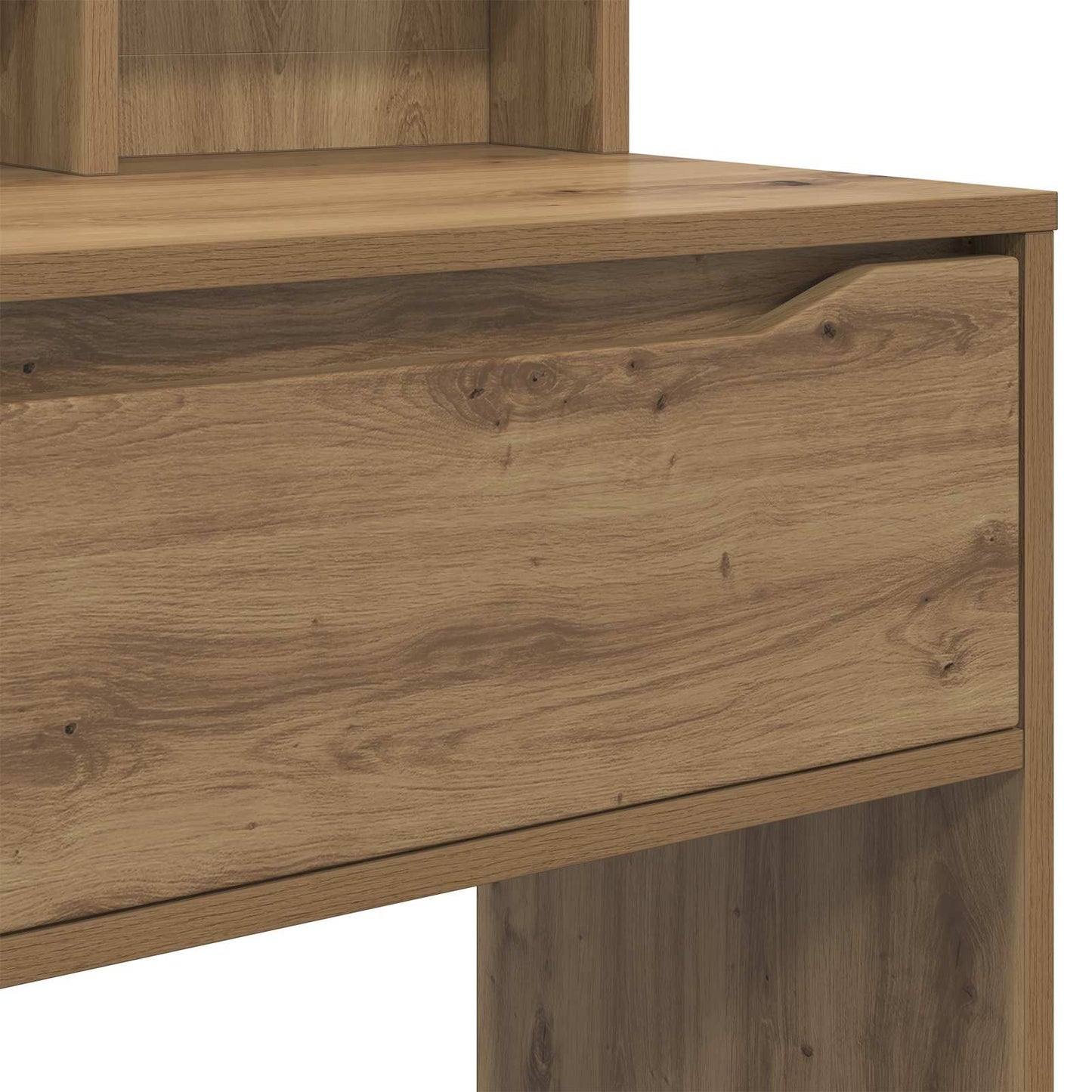 Schlafzimmer-Frisiertische Artisan-Eiche 80 x 39,6 x 135 cm