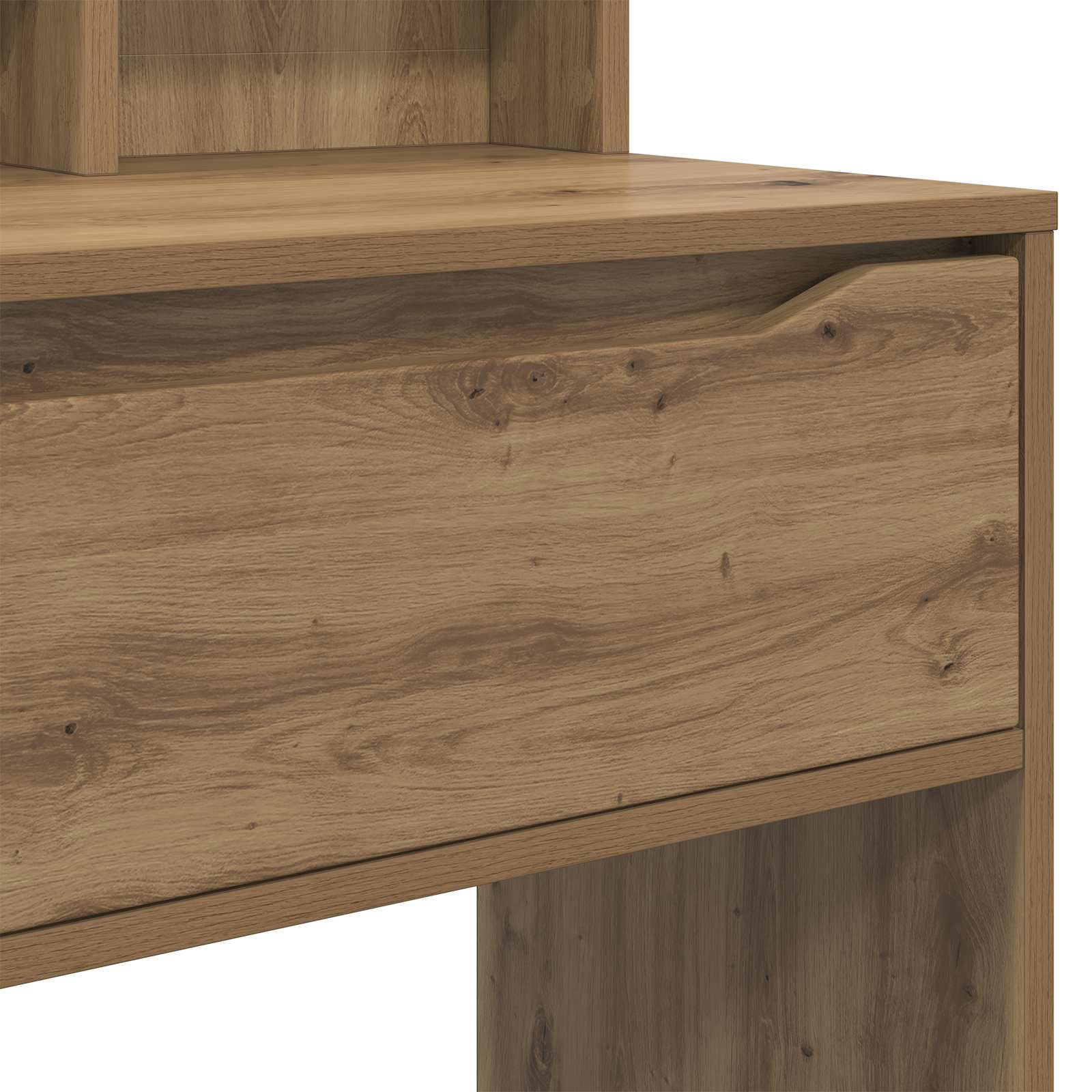 Schlafzimmer-Frisiertische Artisan-Eiche 80 x 39,6 x 135 cm