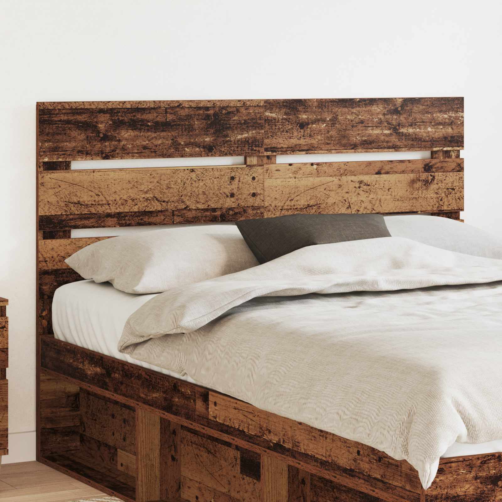Kopfteil Altholz Holzwerkstoff