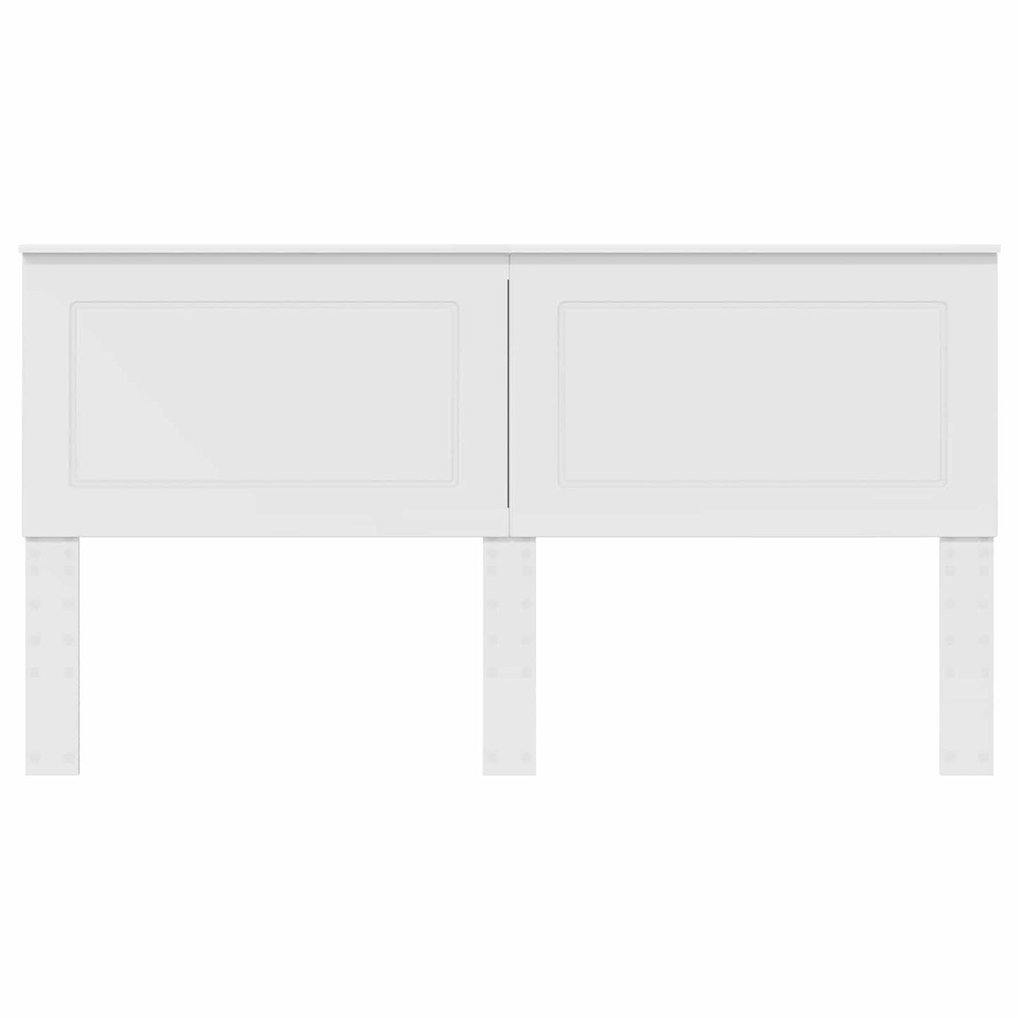 Kopfteil Weiß 100 cm Holzwerkstoff