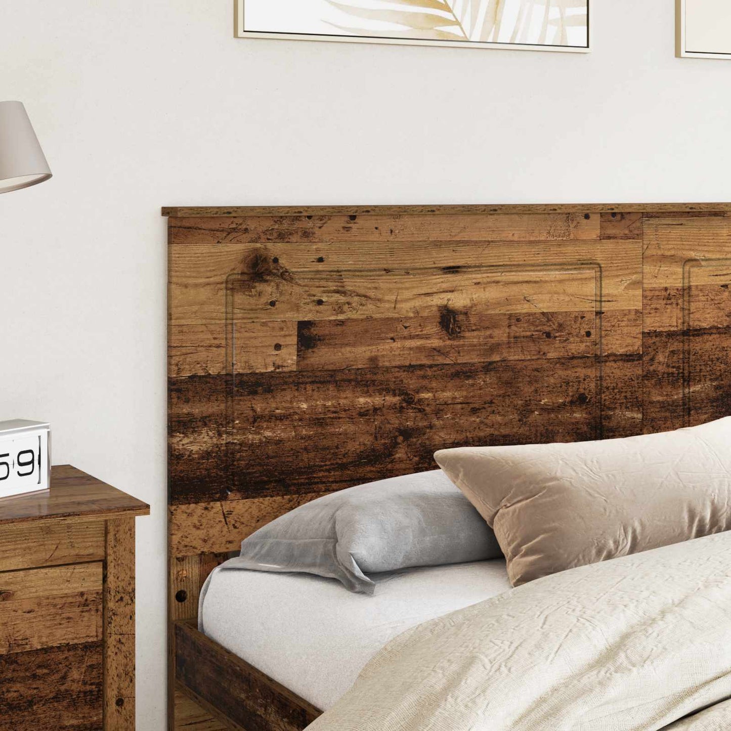 Kopfteil Altholz 100 cm Holzwerkstoff