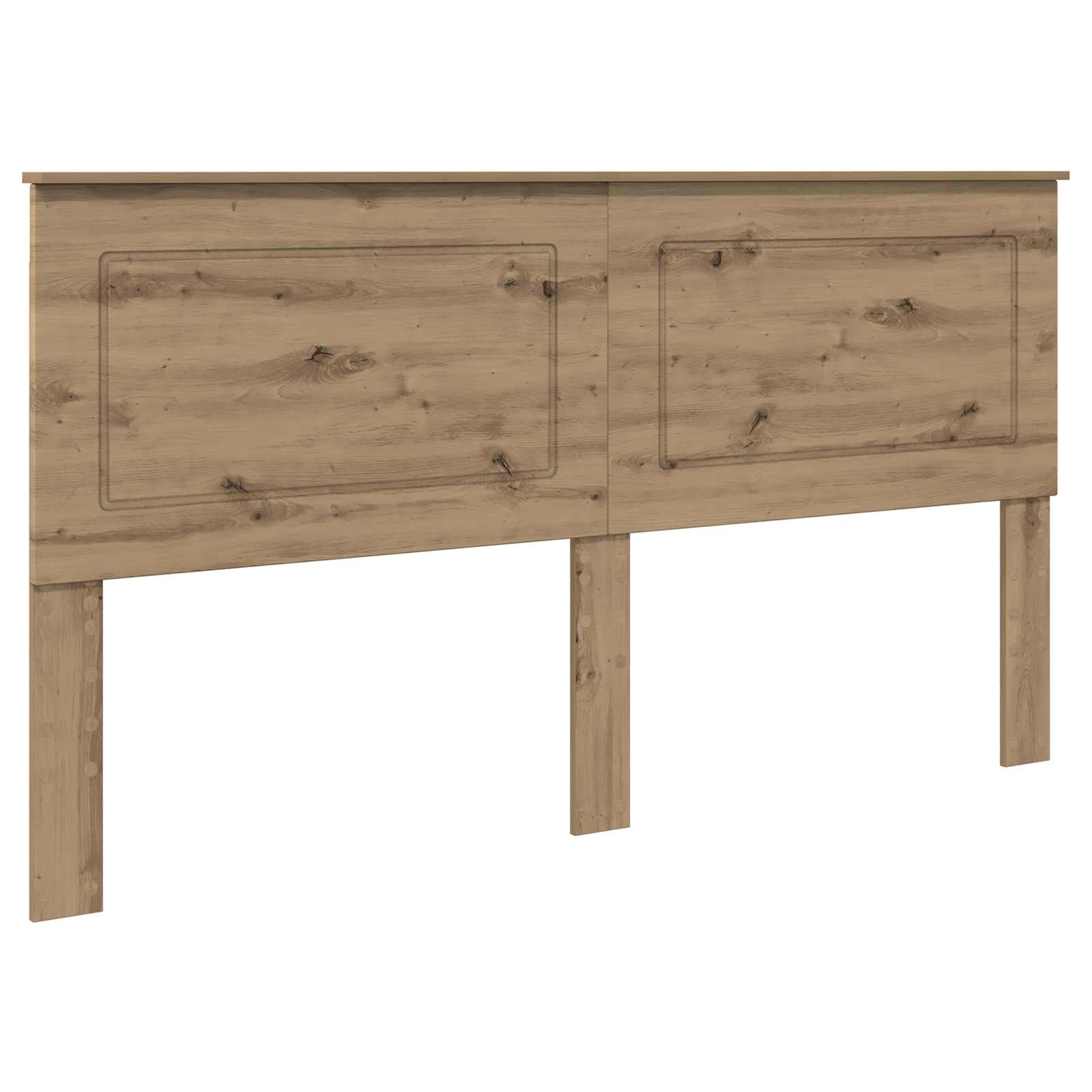 Kopfteil Artisan-Eiche Holzwerkstoff