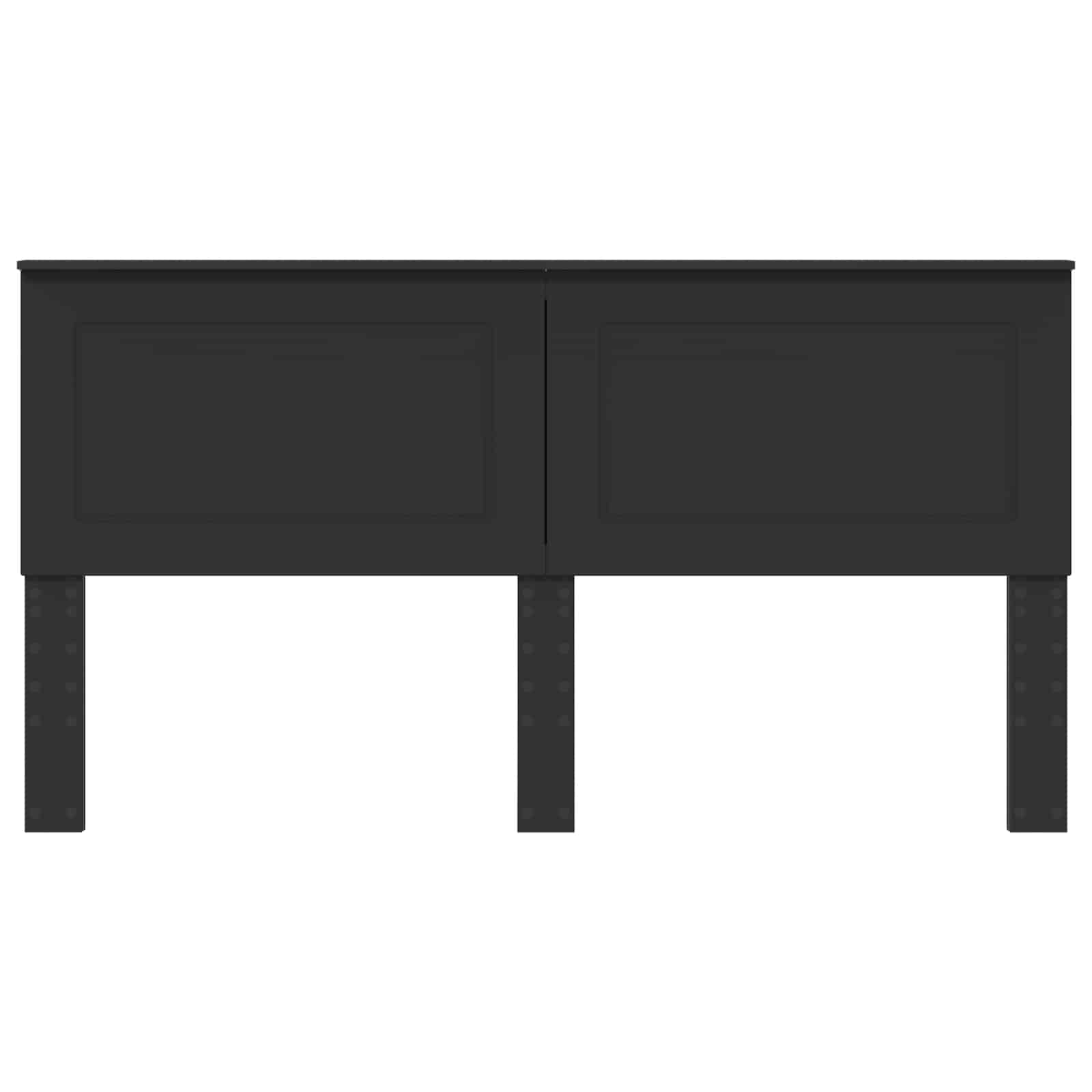 Kopfteil Schwarze Eiche 100 cm Holzwerkstoff