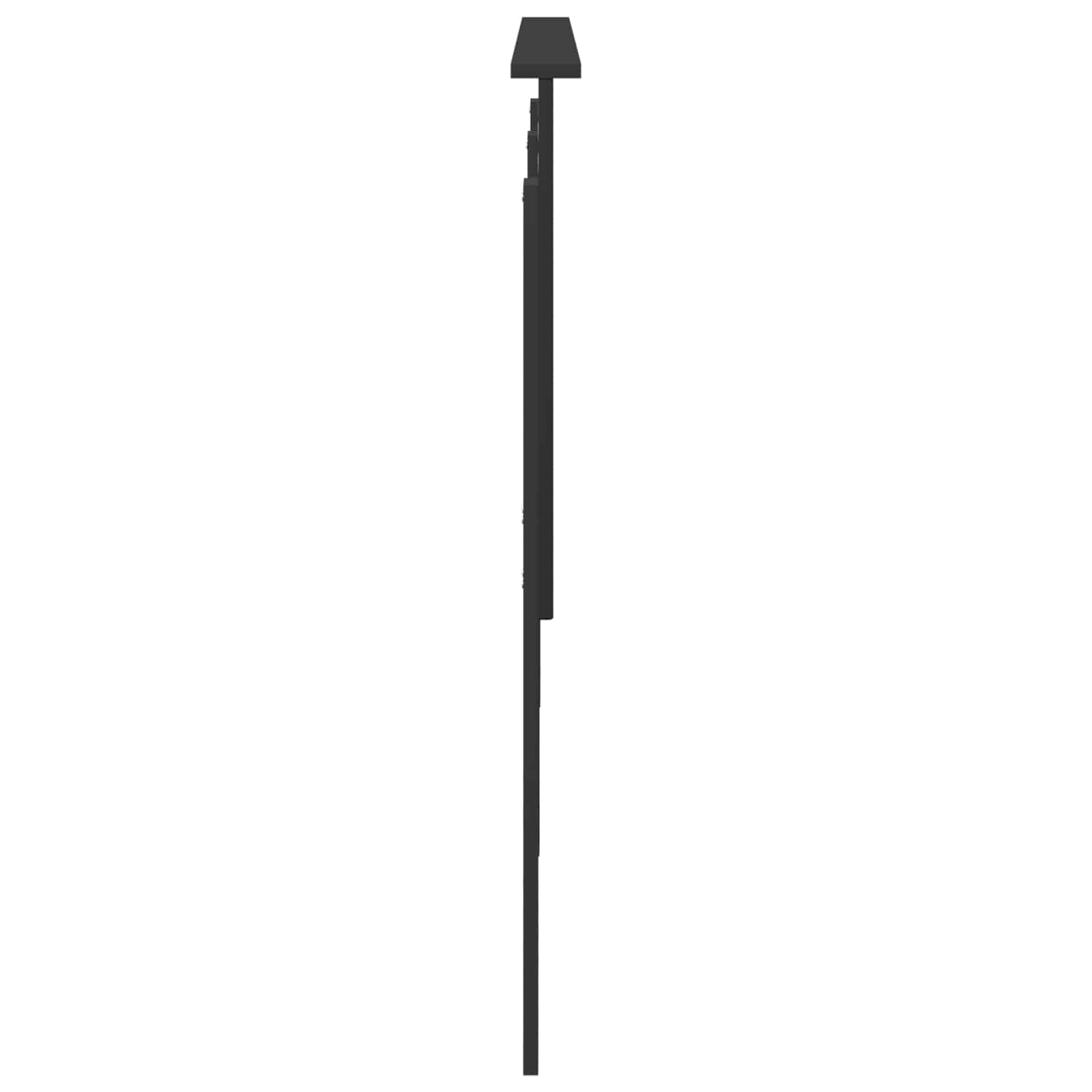 Kopfteil Schwarze Eiche 100 cm Holzwerkstoff
