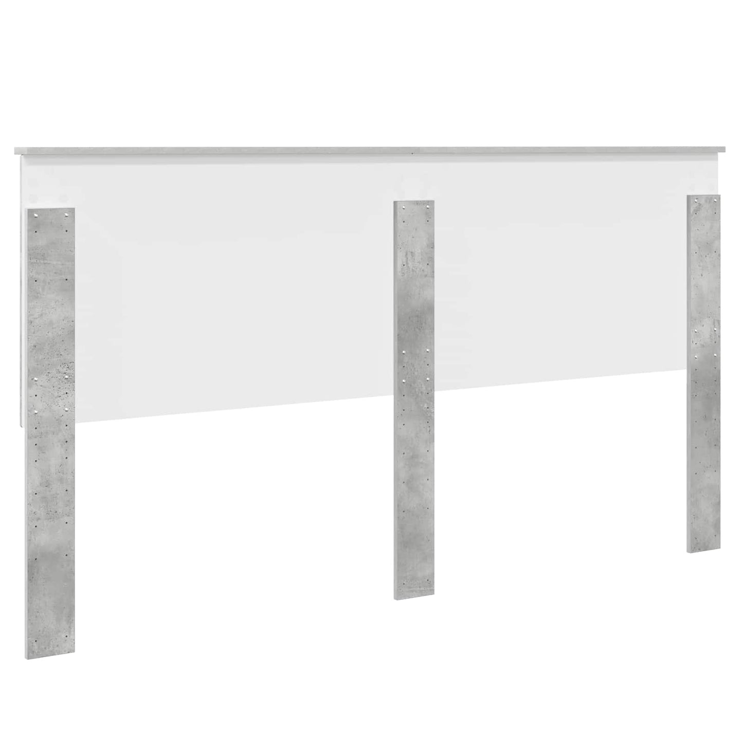 Kopfteil Betongrau 100 cm Holzwerkstoff