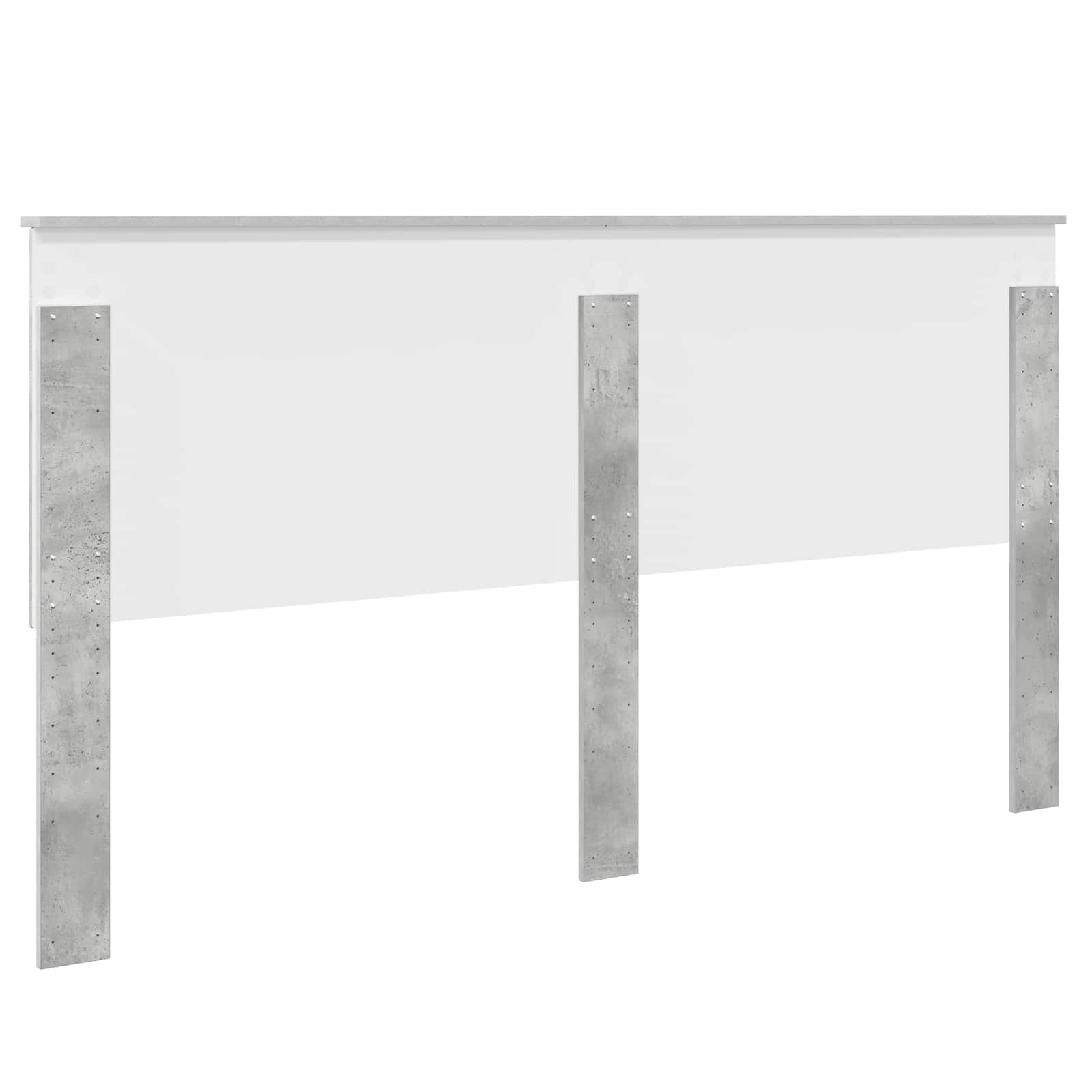 Kopfteil Betongrau 100 cm Holzwerkstoff