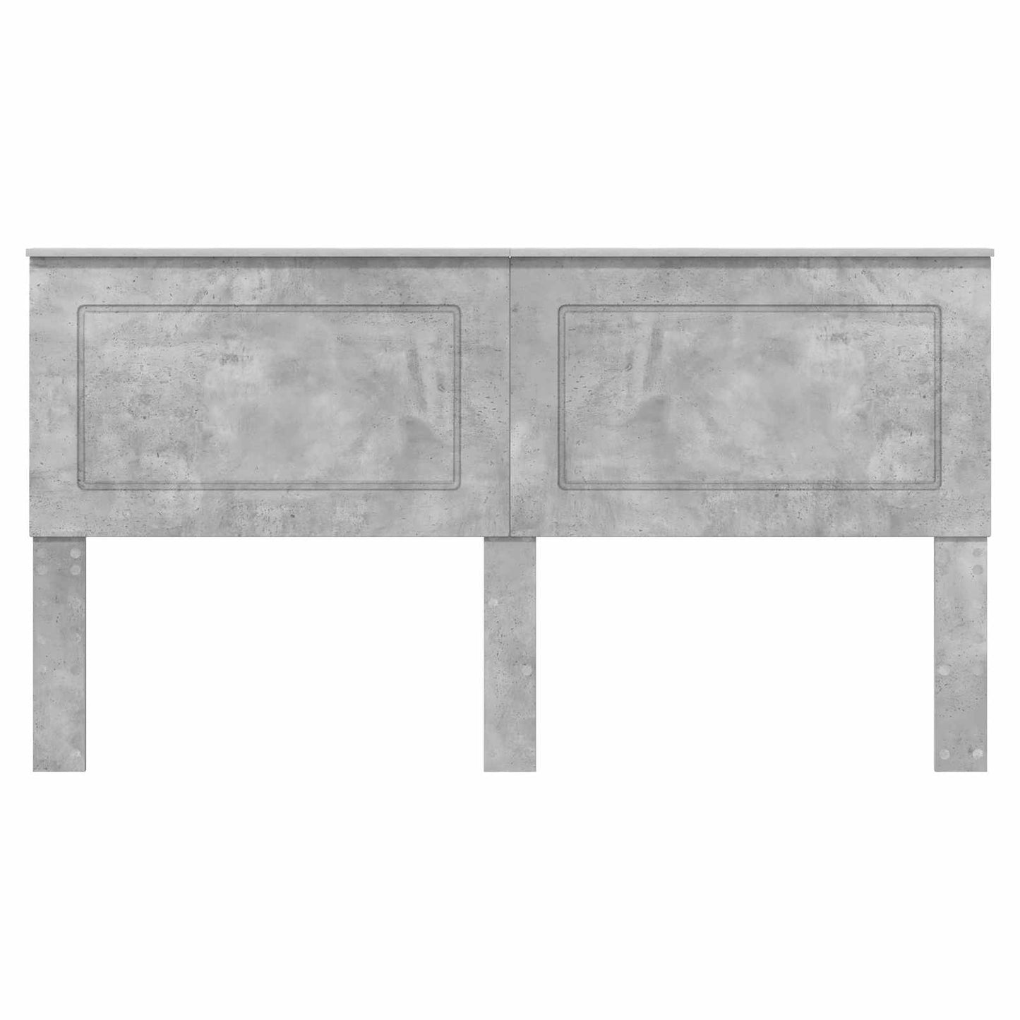 Kopfteil Betongrau 100 cm Holzwerkstoff