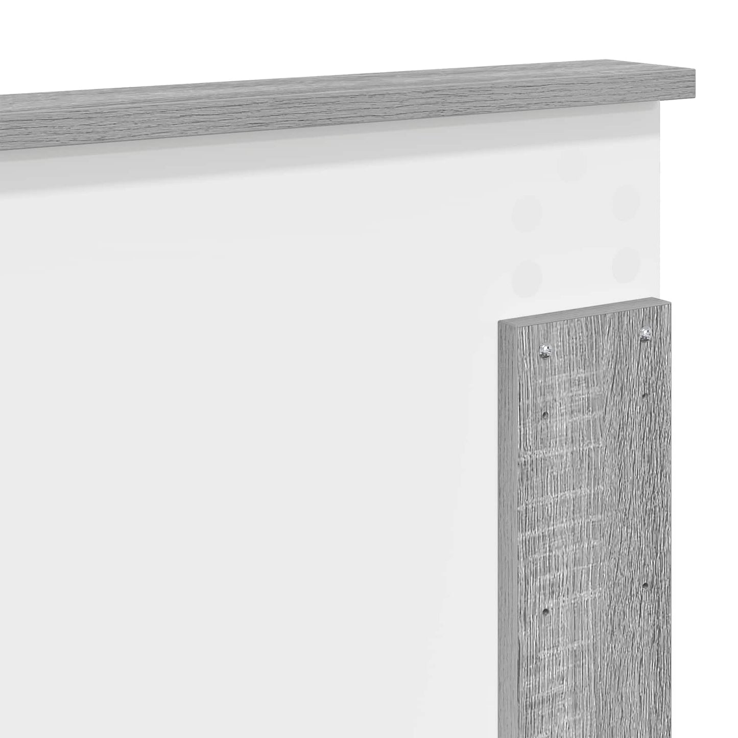 Kopfteil Graues Sonoma 100 cm Holzwerkstoff