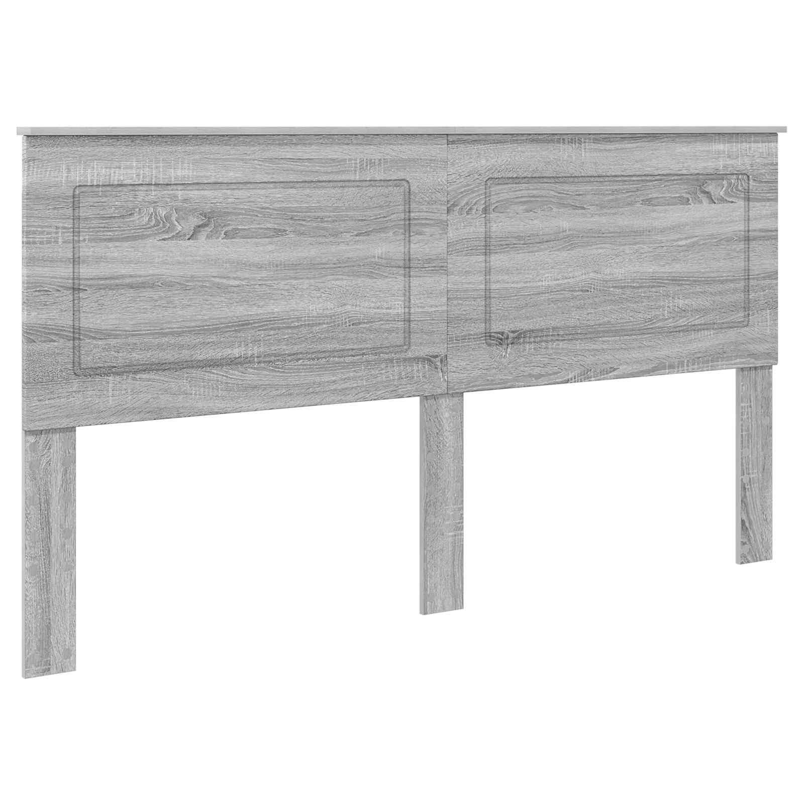Kopfteil Graues Sonoma 100 cm Holzwerkstoff
