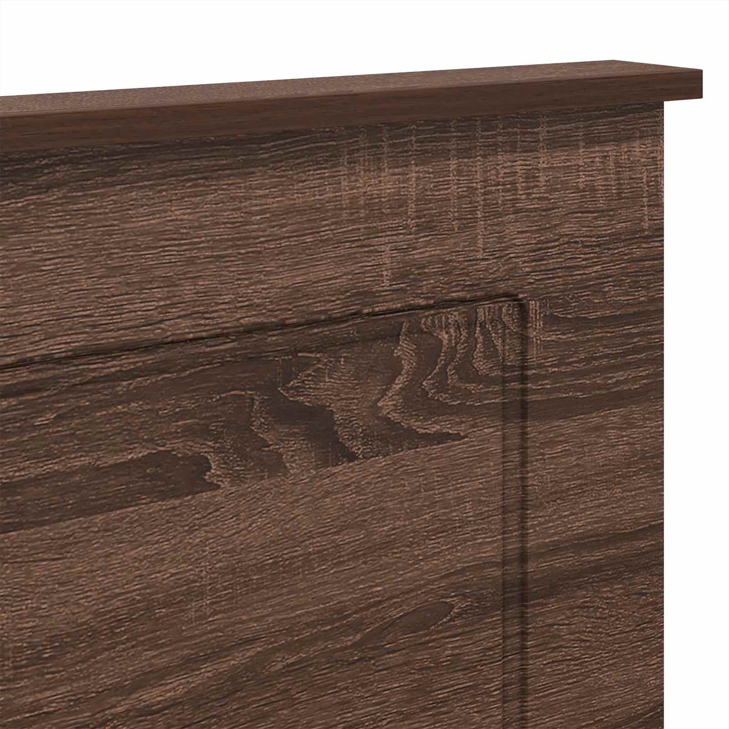 Kopfteil Braun Eichen-Optik 100 cm Holzwerkstoff