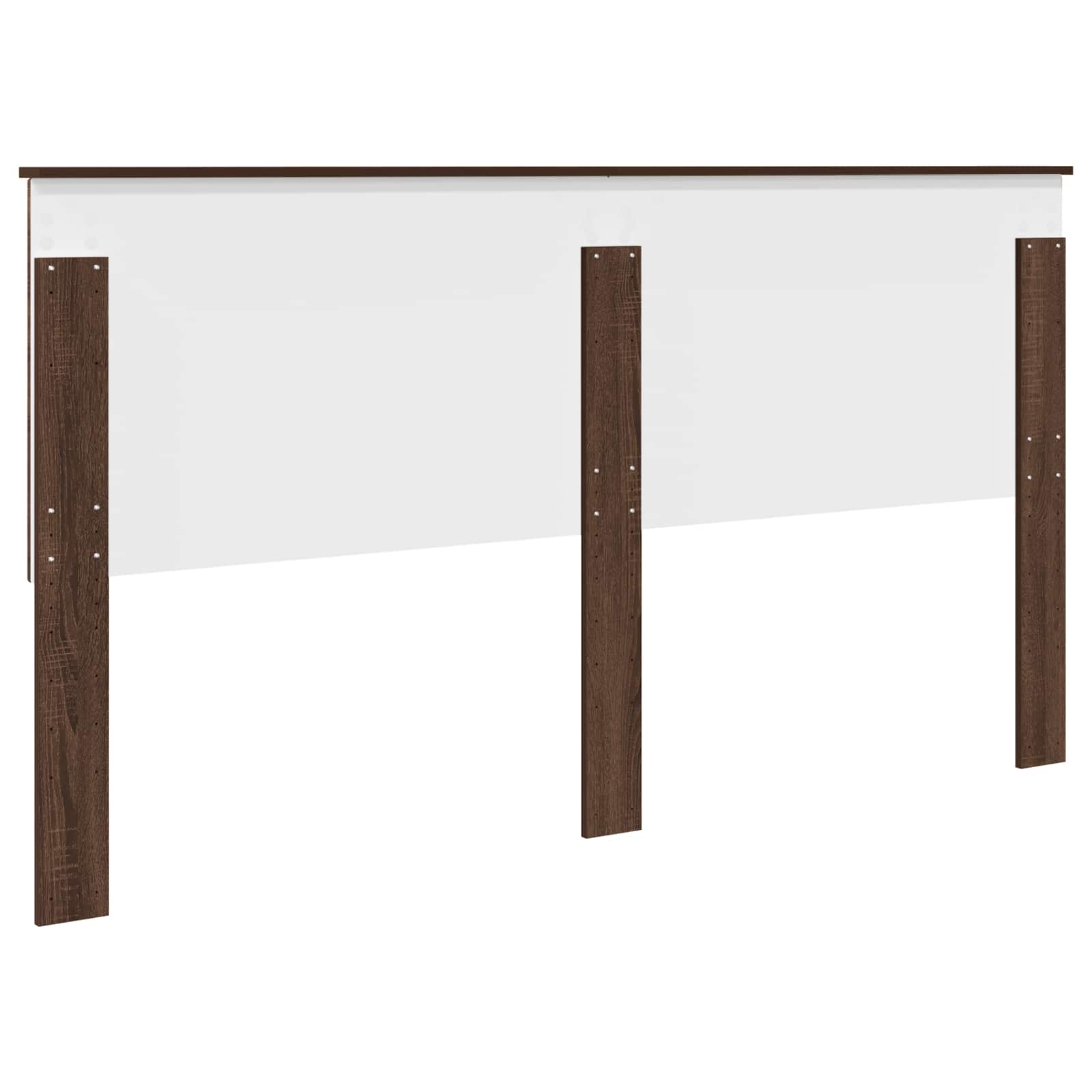 Kopfteil Braun Eichen-Optik 100 cm Holzwerkstoff