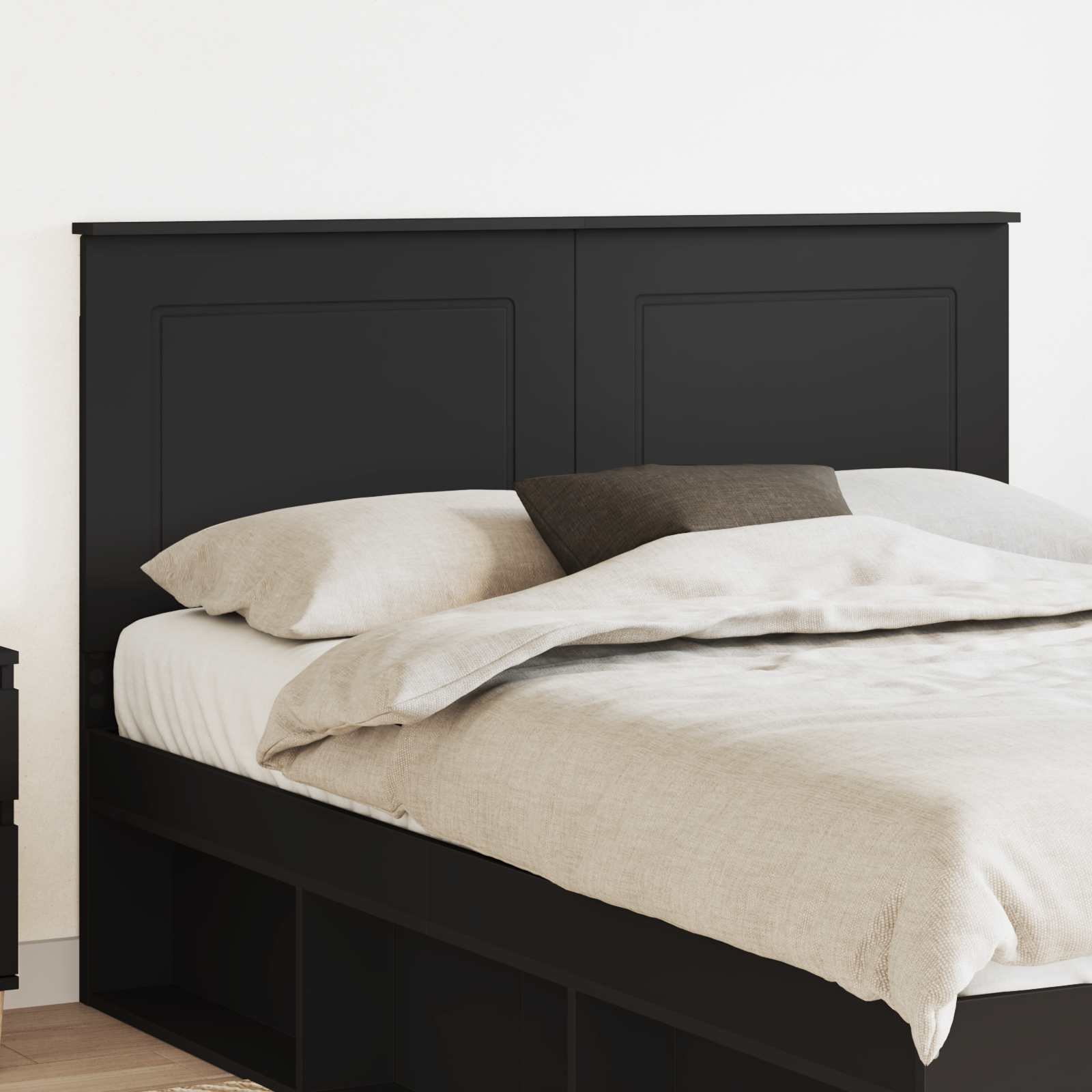 Kopfteil Schwarze Eiche 100 cm Holzwerkstoff