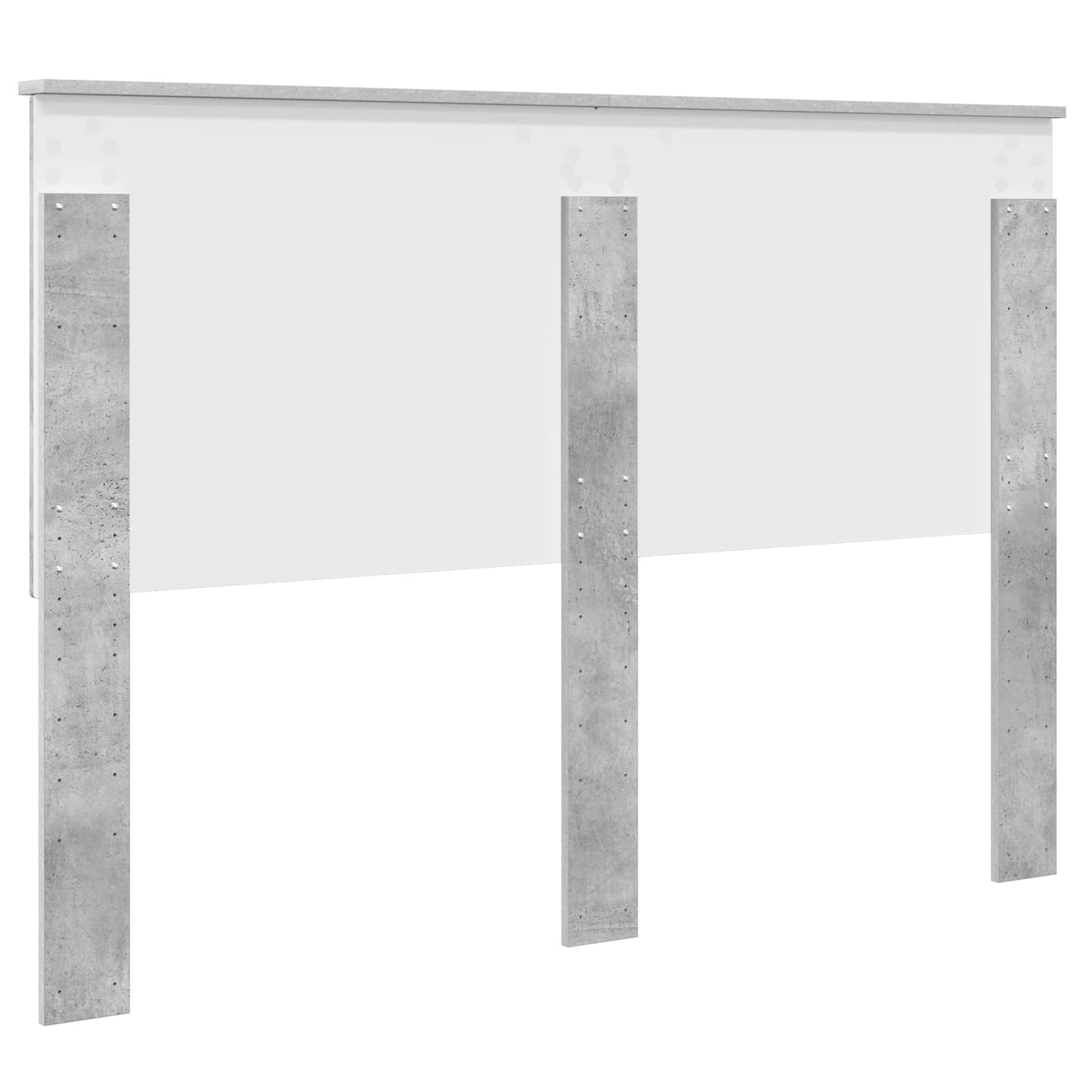 Kopfteil Betongrau 100 cm Holzwerkstoff