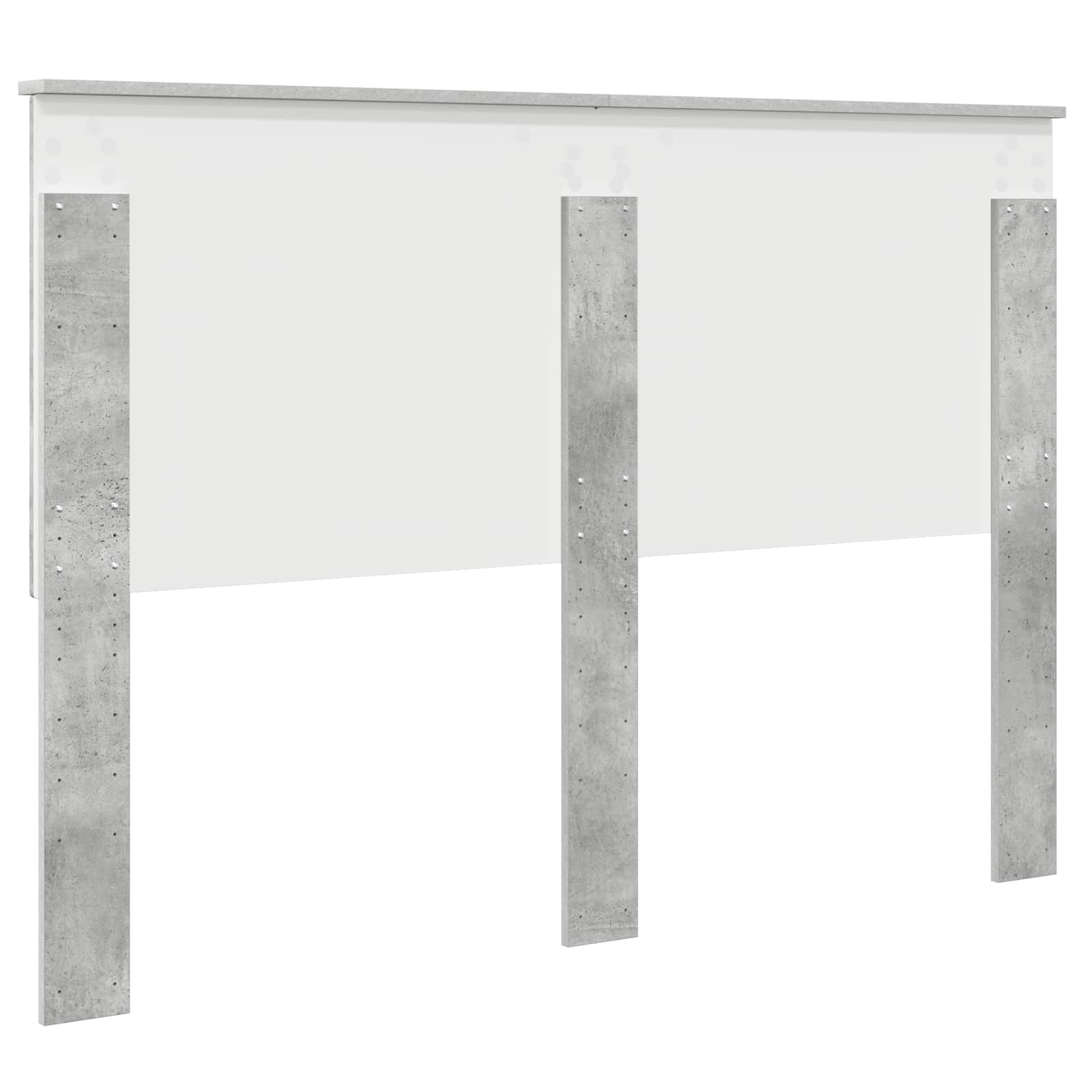 Kopfteil Betongrau 100 cm Holzwerkstoff