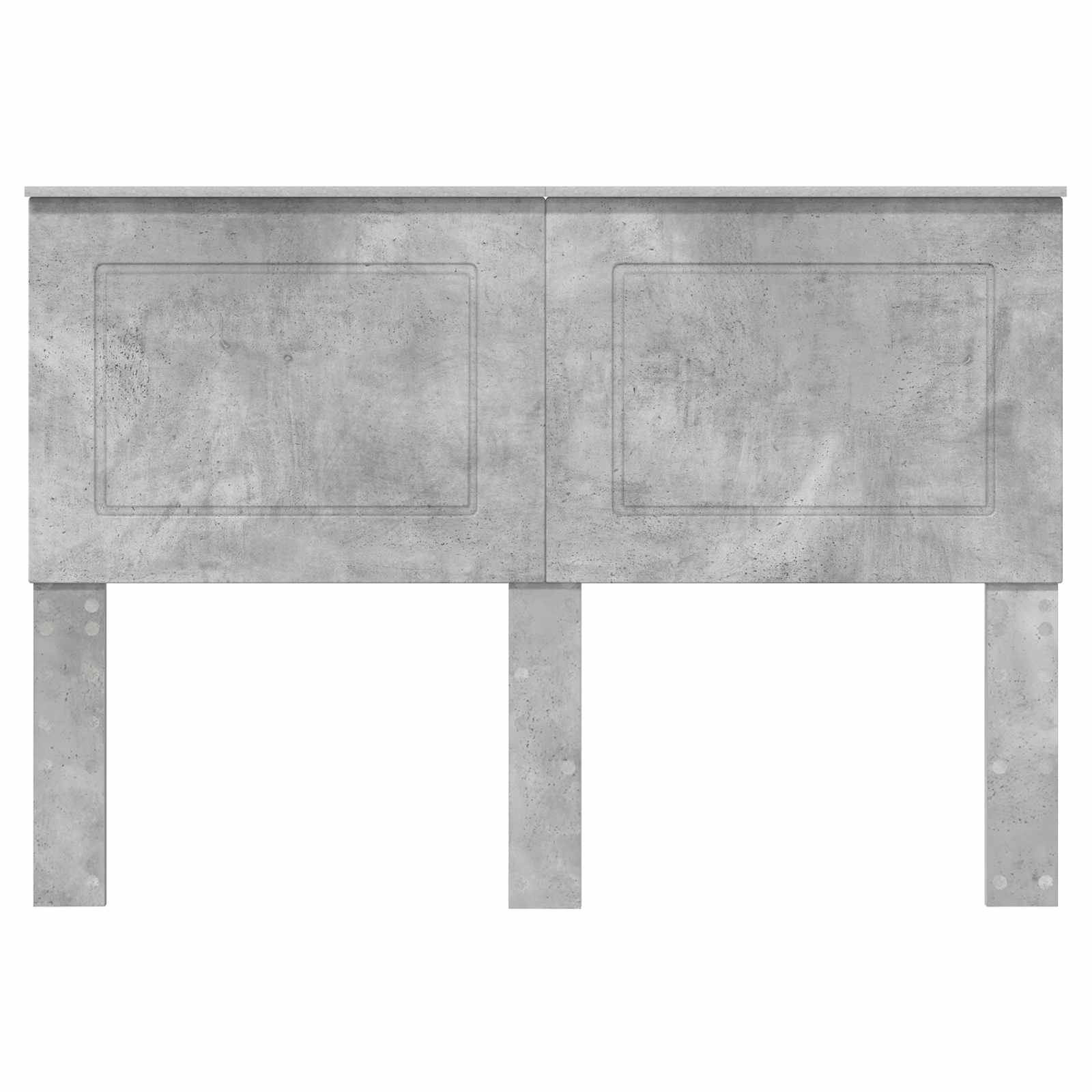 Kopfteil Betongrau 100 cm Holzwerkstoff