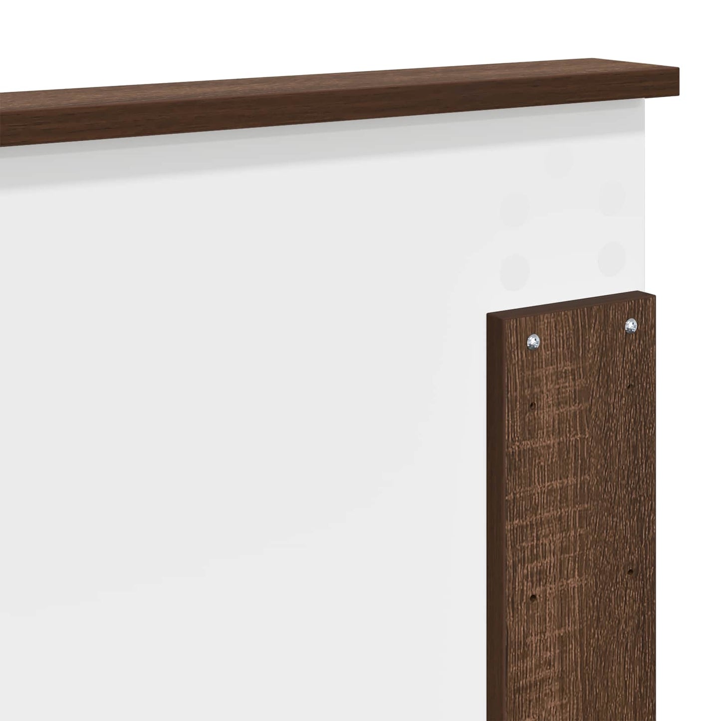 Kopfteil Braun Eichen-Optik 100 cm Holzwerkstoff