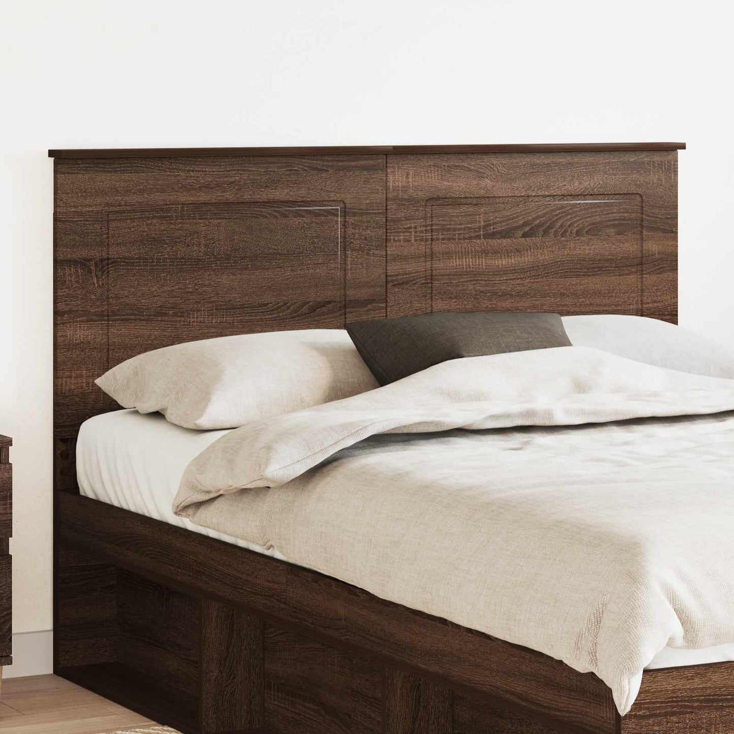 Kopfteil Braun Eichen-Optik 100 cm Holzwerkstoff