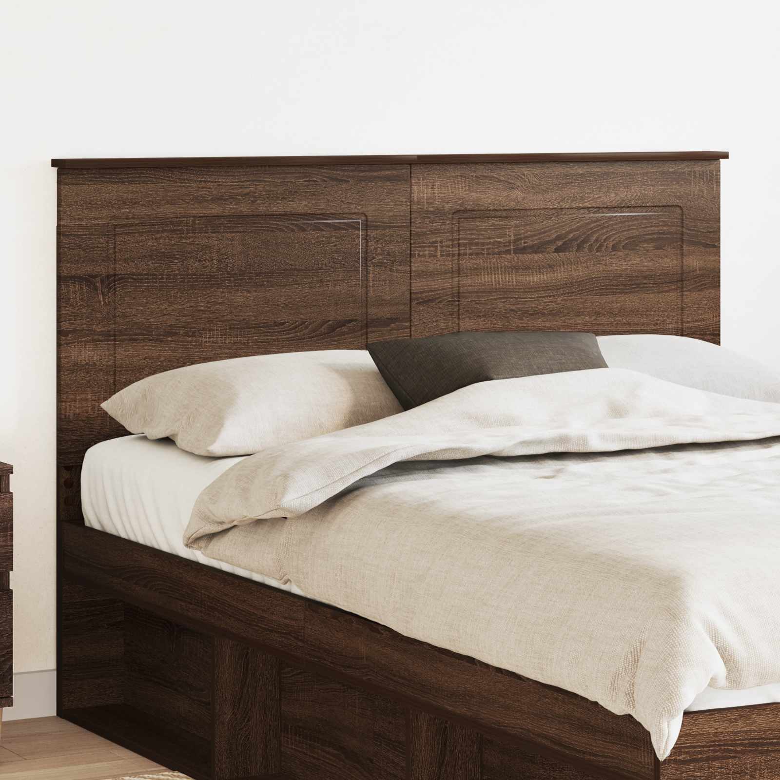 Kopfteil Braun Eichen-Optik 100 cm Holzwerkstoff