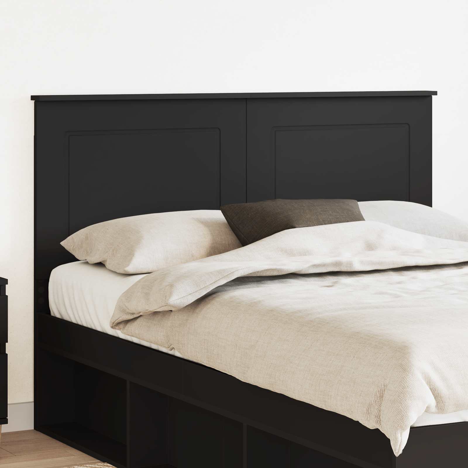 Kopfteil Schwarze Eiche 100 cm Holzwerkstoff