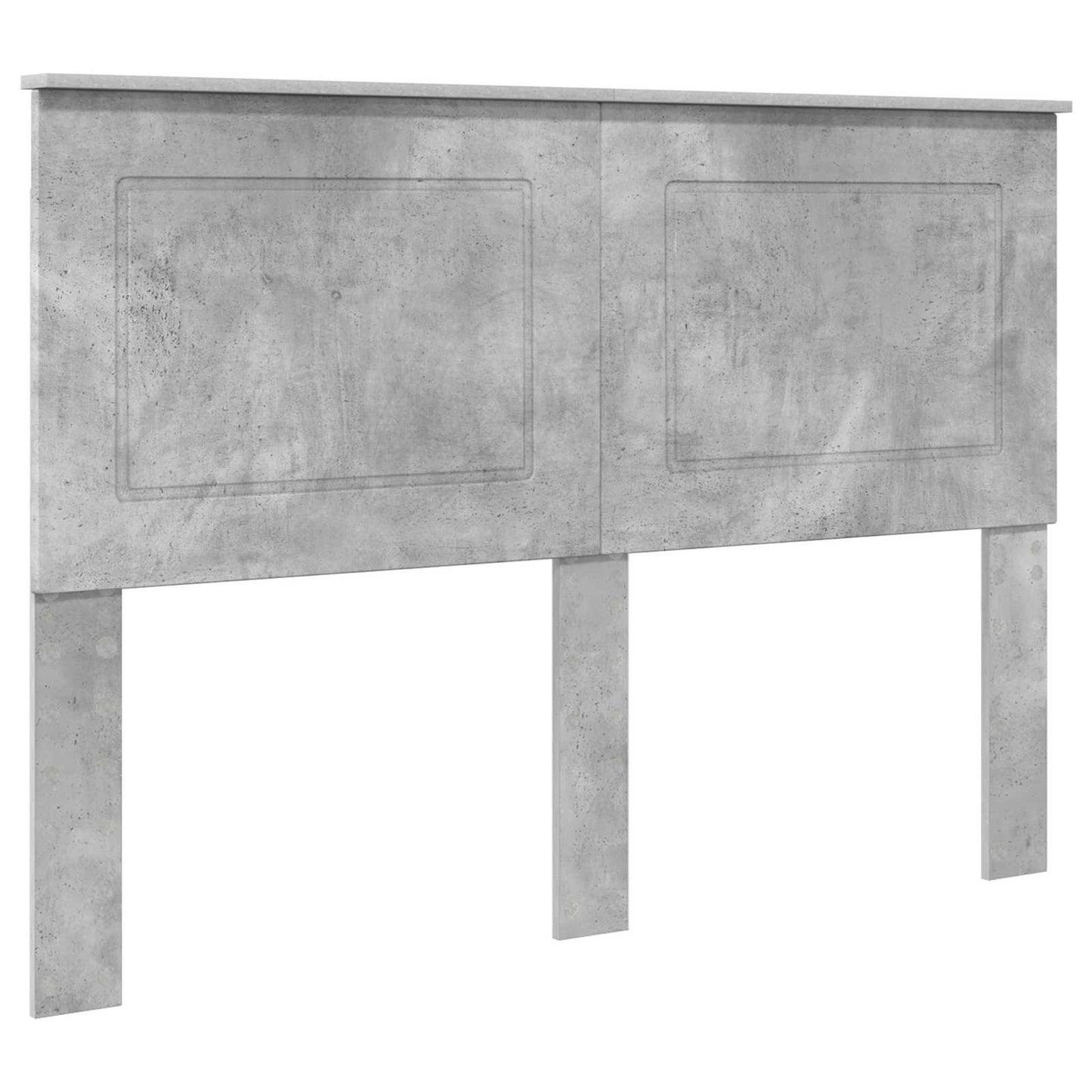 Kopfteil Betongrau 100 cm Holzwerkstoff