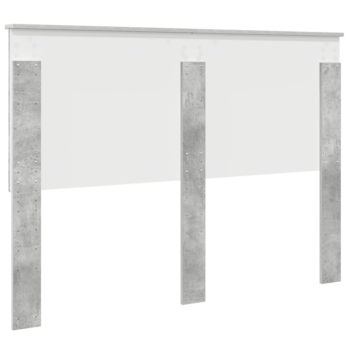 Kopfteil Betongrau 100 cm Holzwerkstoff