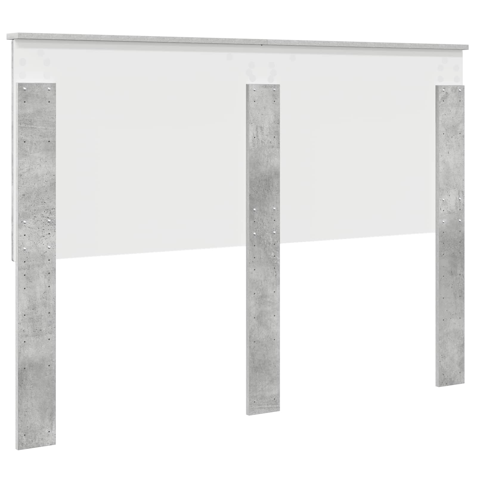 Kopfteil Betongrau 100 cm Holzwerkstoff
