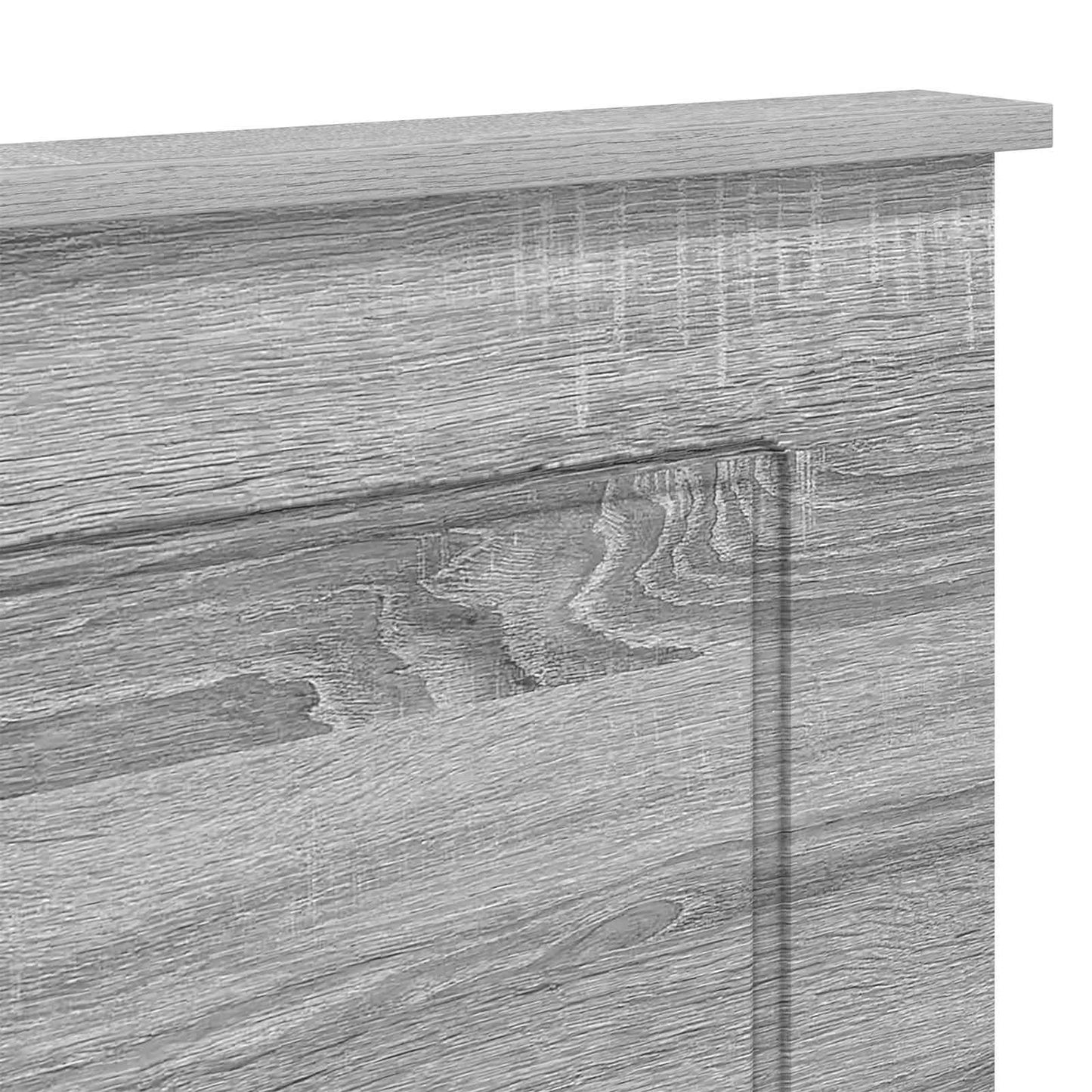 Kopfteil Graues Sonoma 100 cm Holzwerkstoff