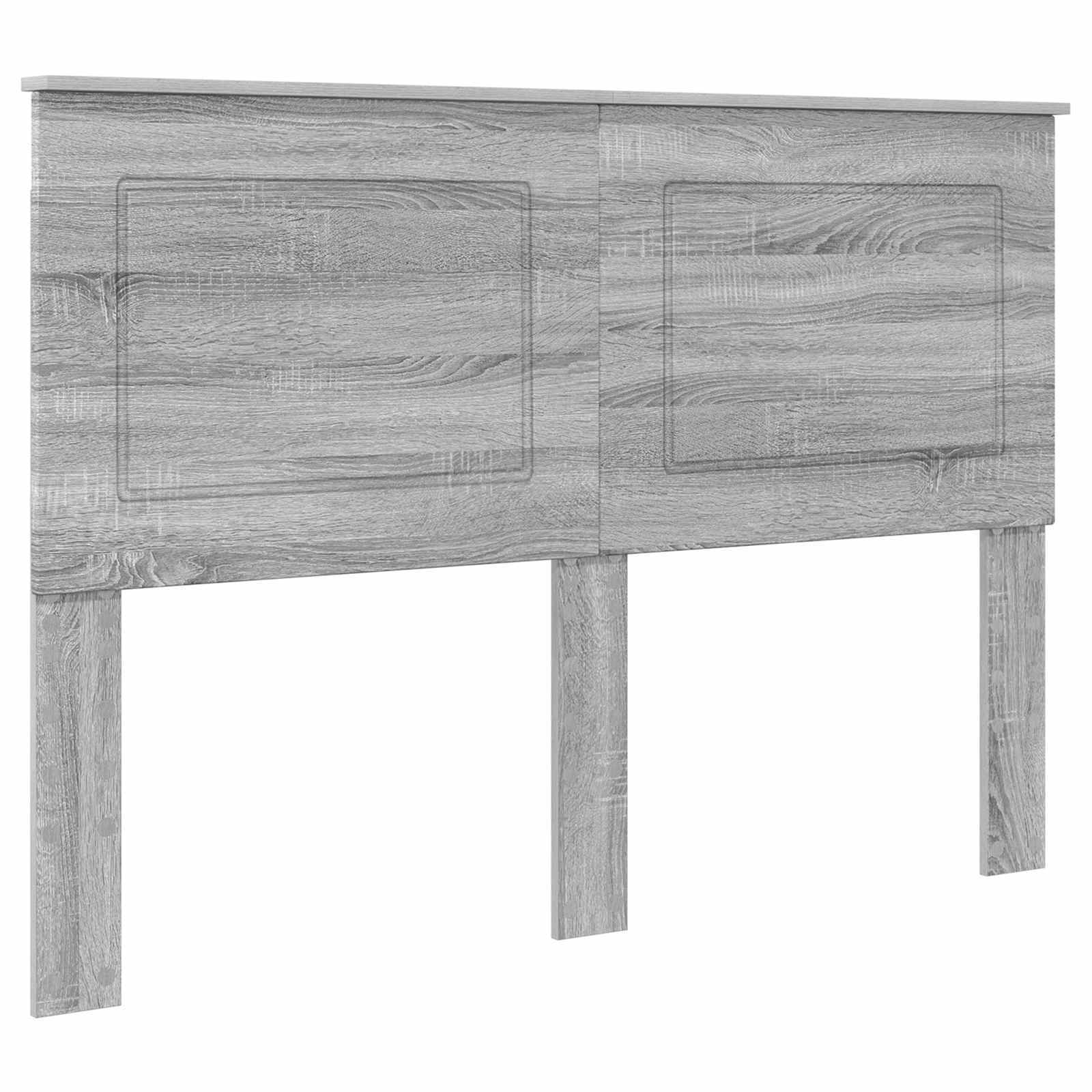 Kopfteil Graues Sonoma 100 cm Holzwerkstoff
