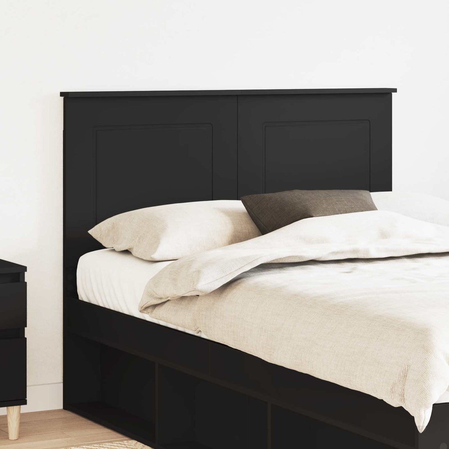 Kopfteil Schwarze Eiche 100 cm Holzwerkstoff