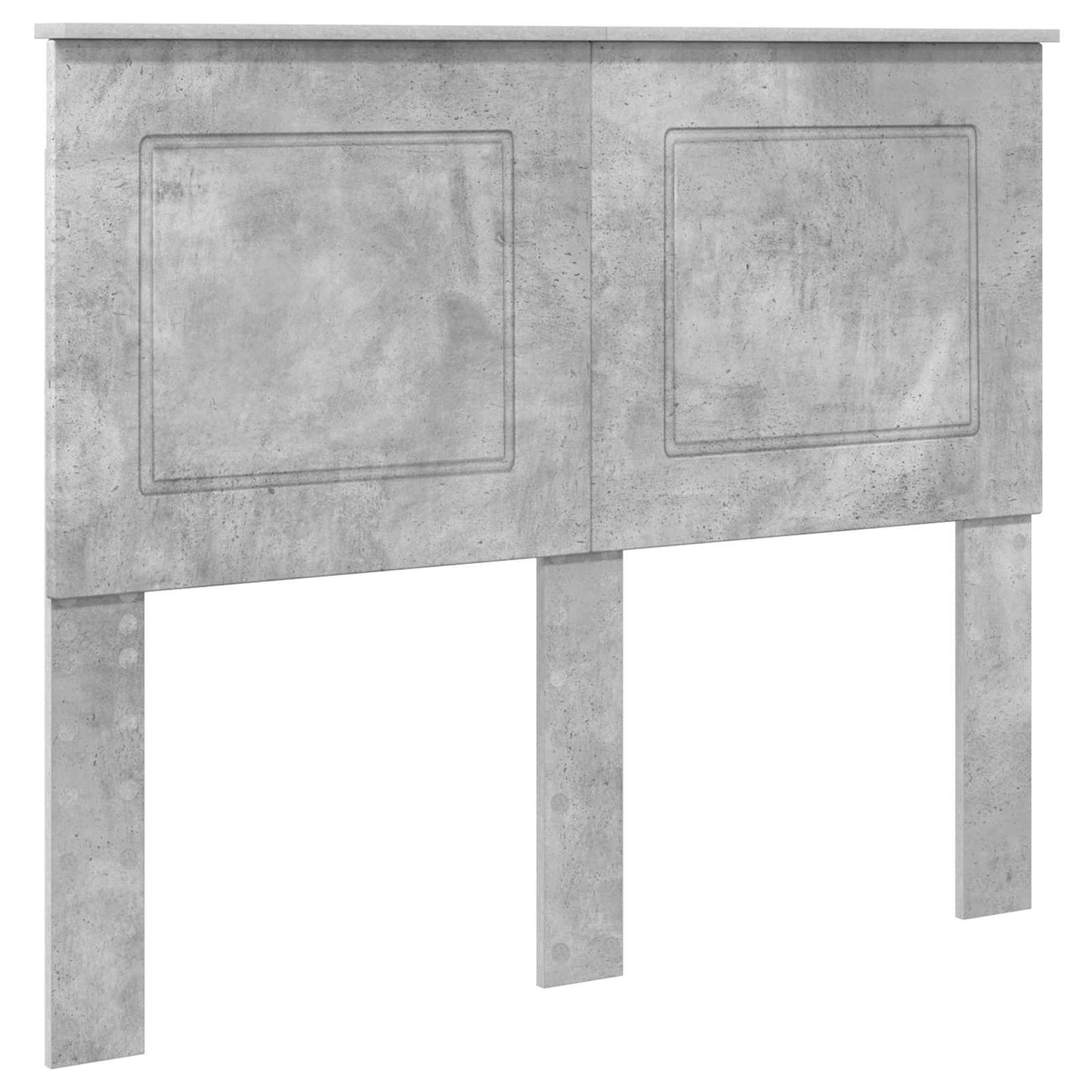 Kopfteil Betongrau 100 cm Holzwerkstoff